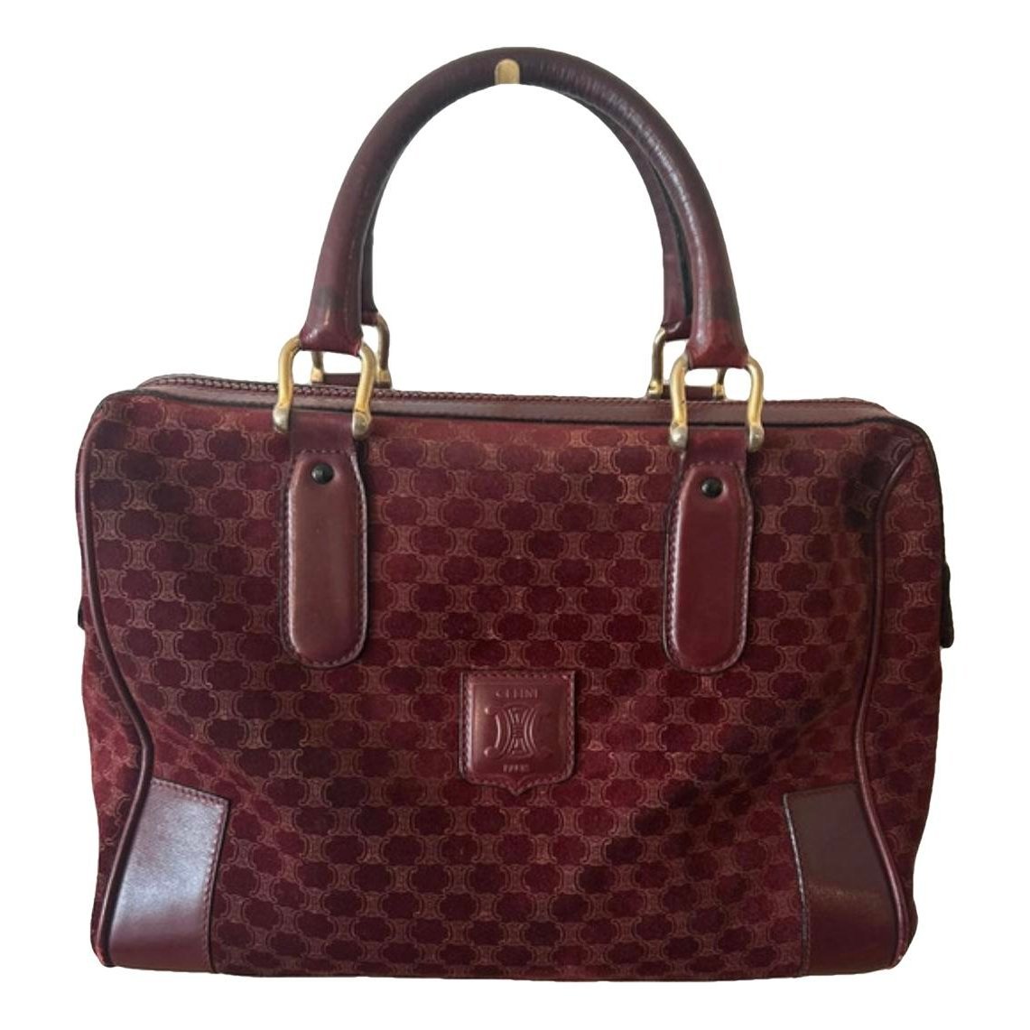 Leather bowling bag