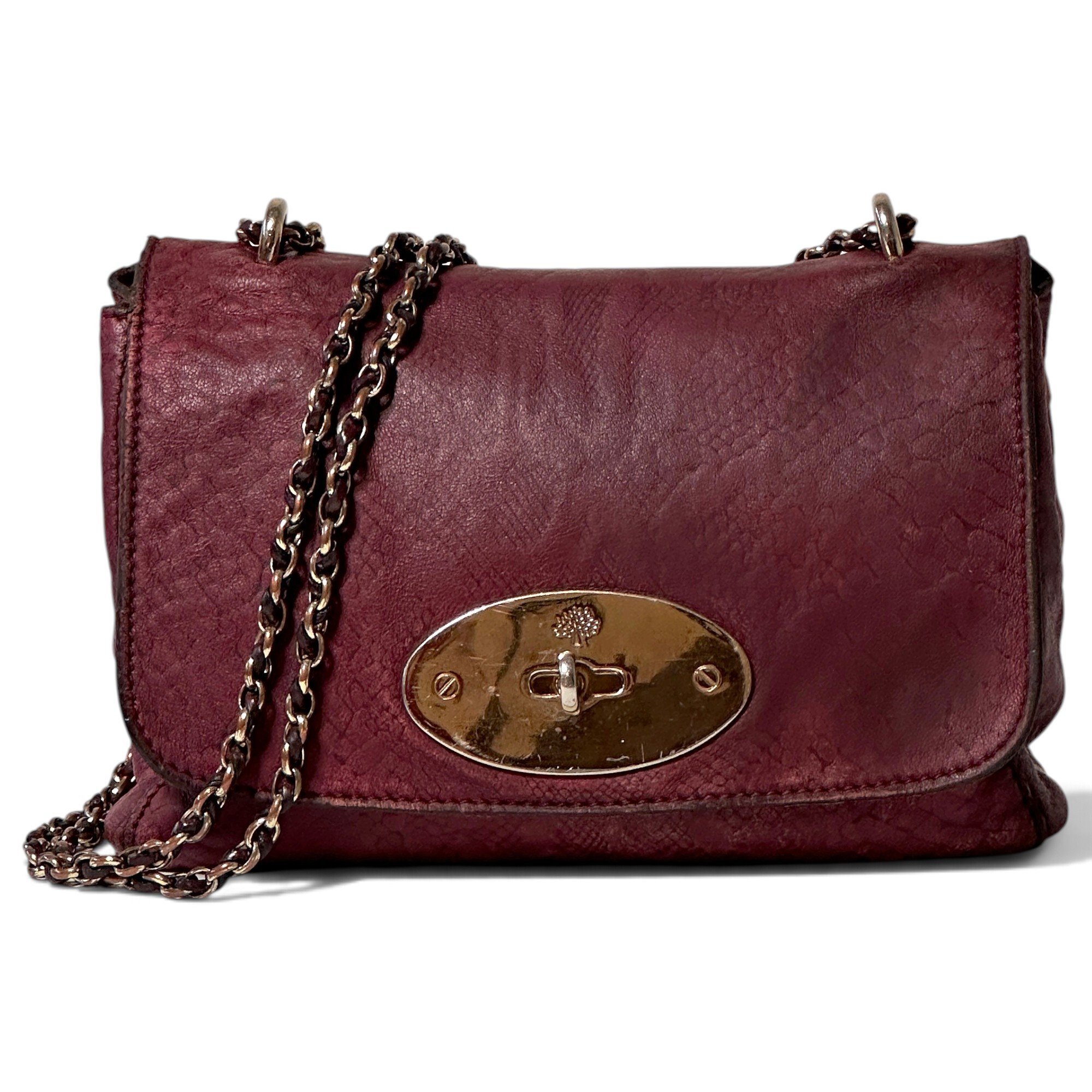 Lily leather crossbody bag