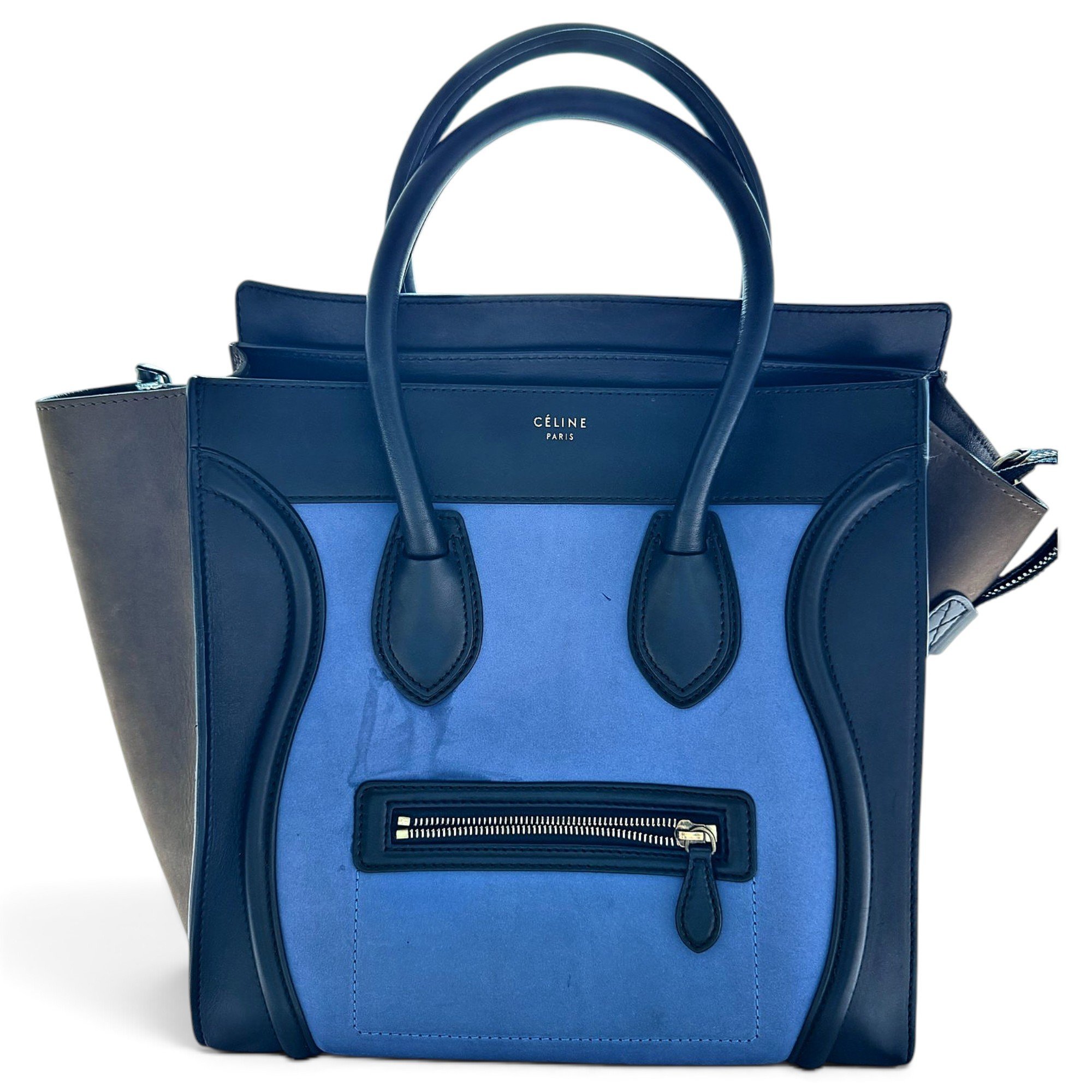 Luggage leather handbag