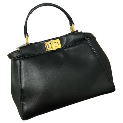 Peekaboo leather handbag