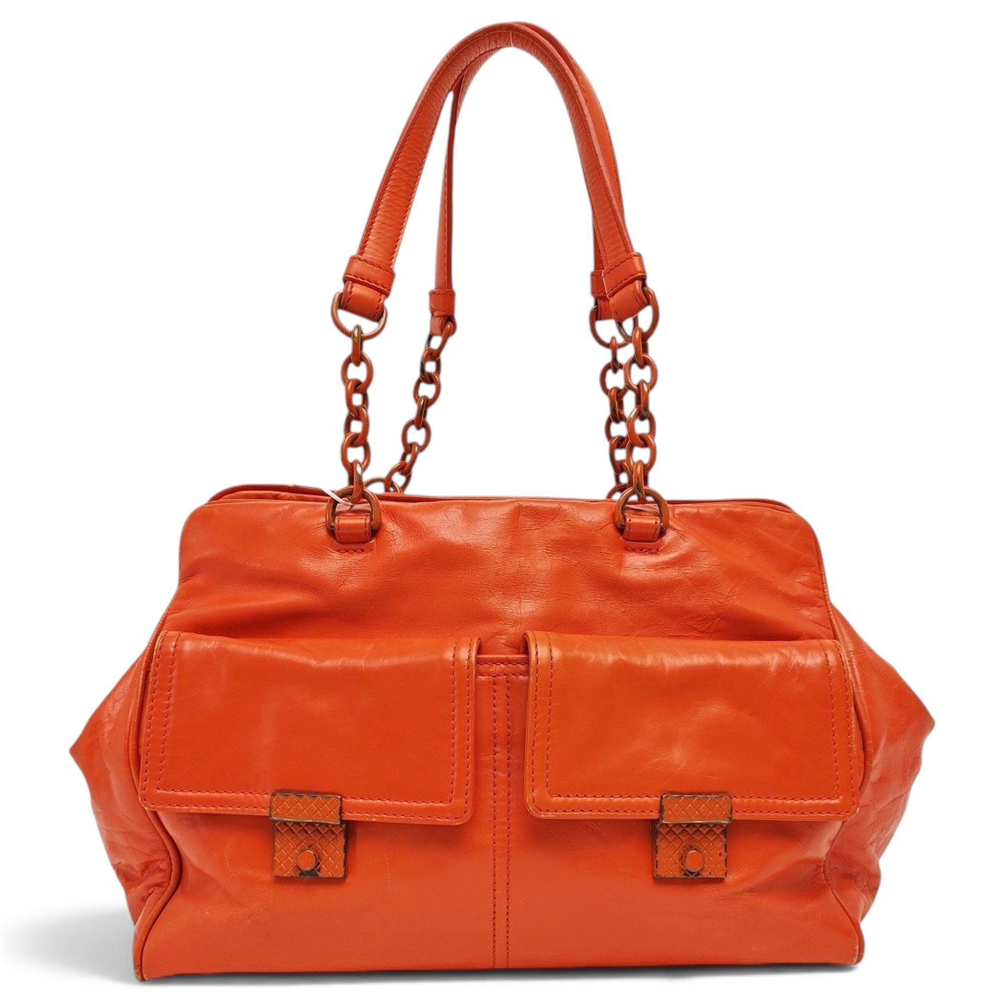 Leather handbag
