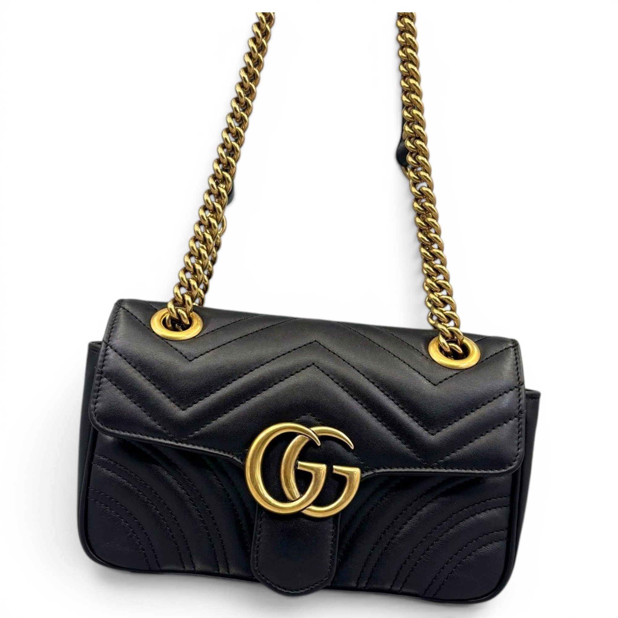 Marmont leather handbag