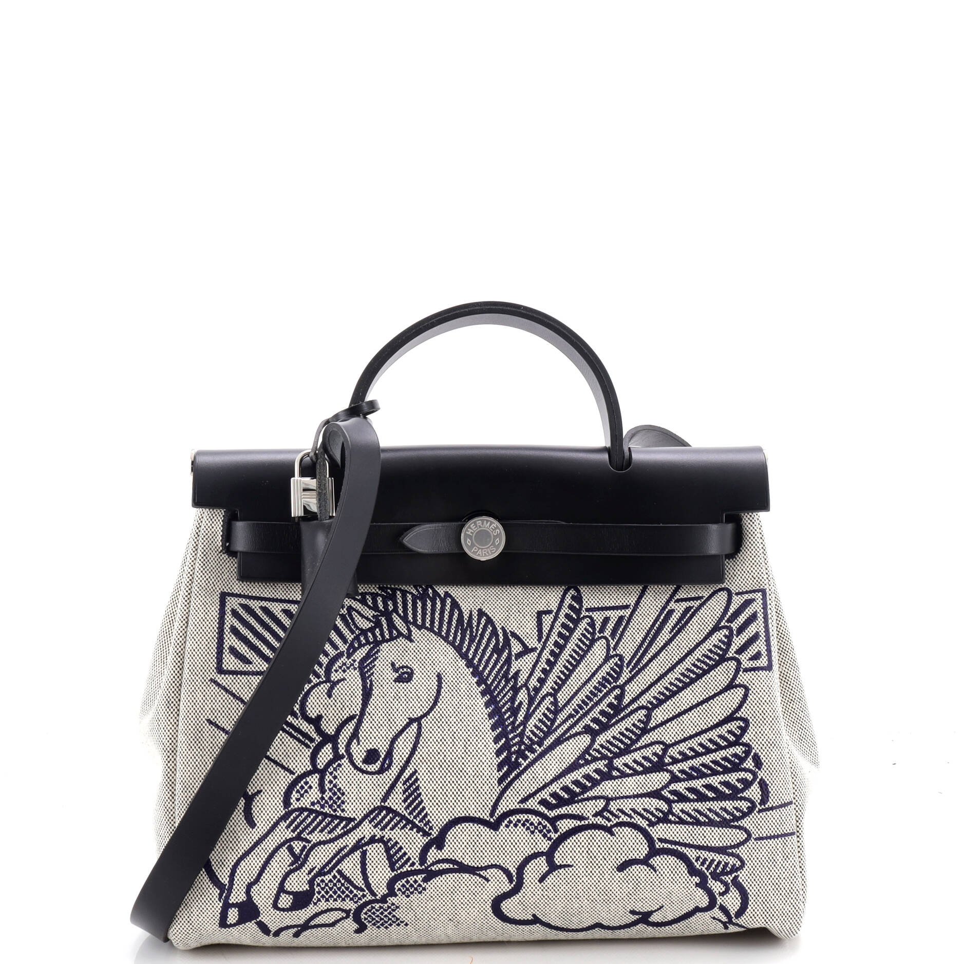 Herbag Zip Pegase Pop Toile and Leather 31