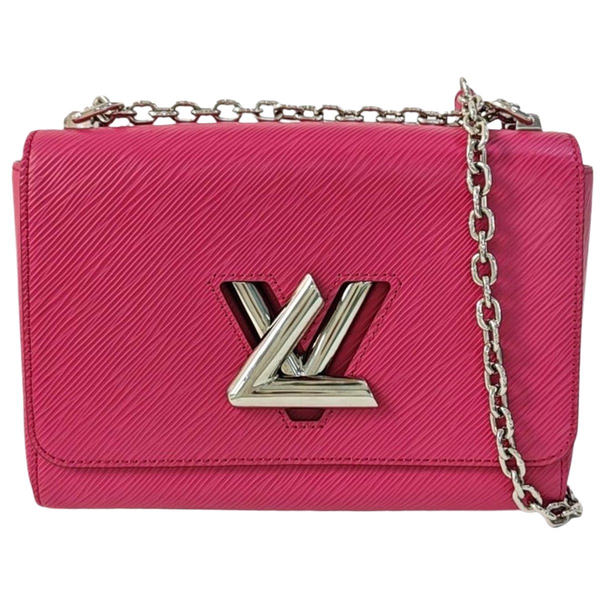 Twist leather crossbody bag
