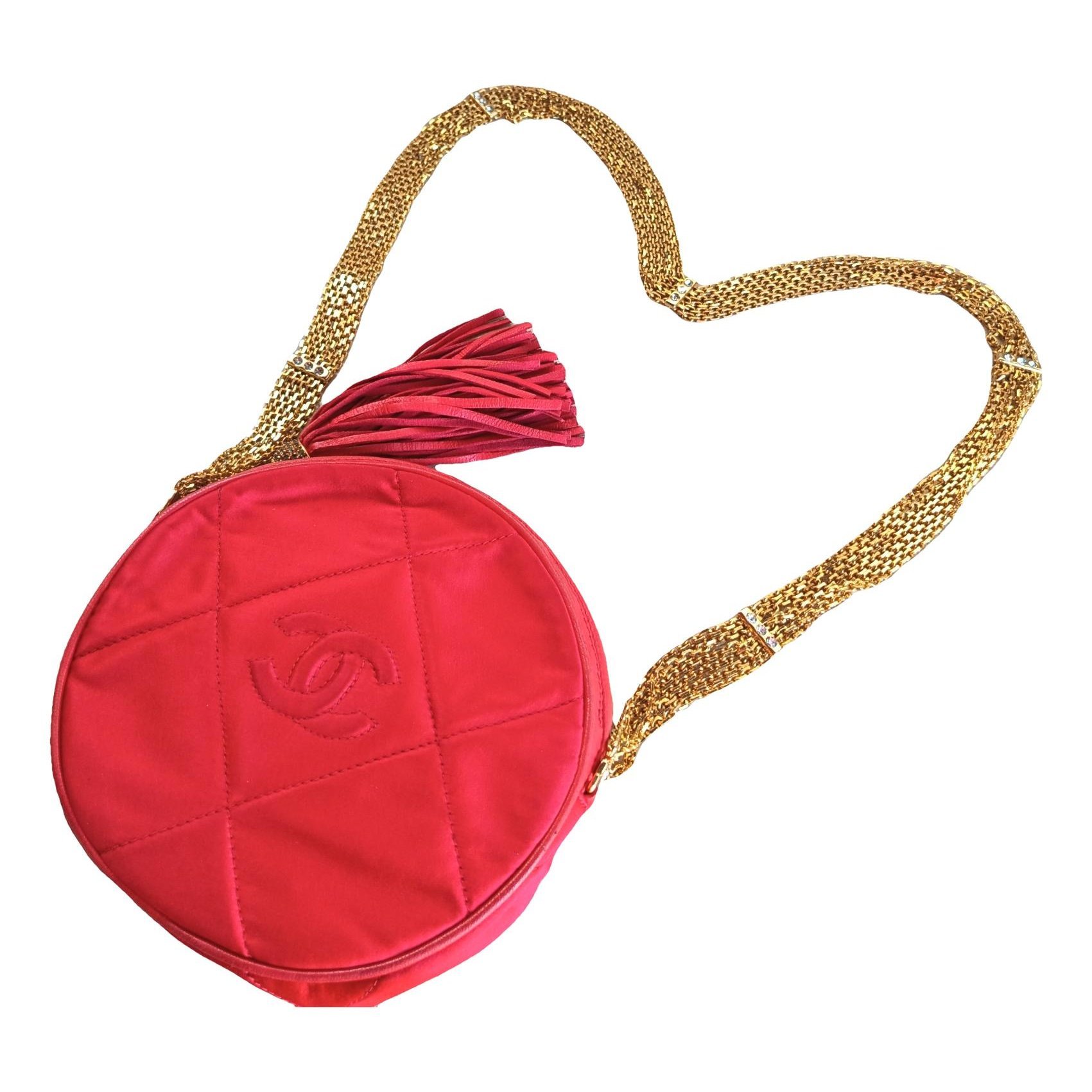 Chanel 19 silk crossbody bag