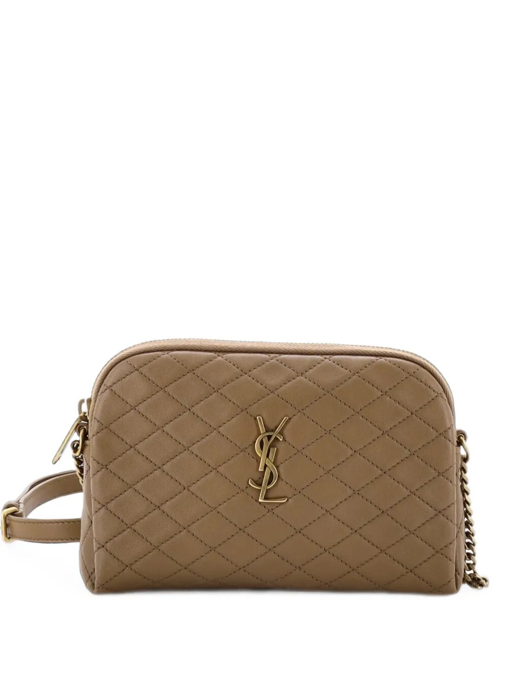 Gaby Zipped Pouch Quilted Leather crossbody bag