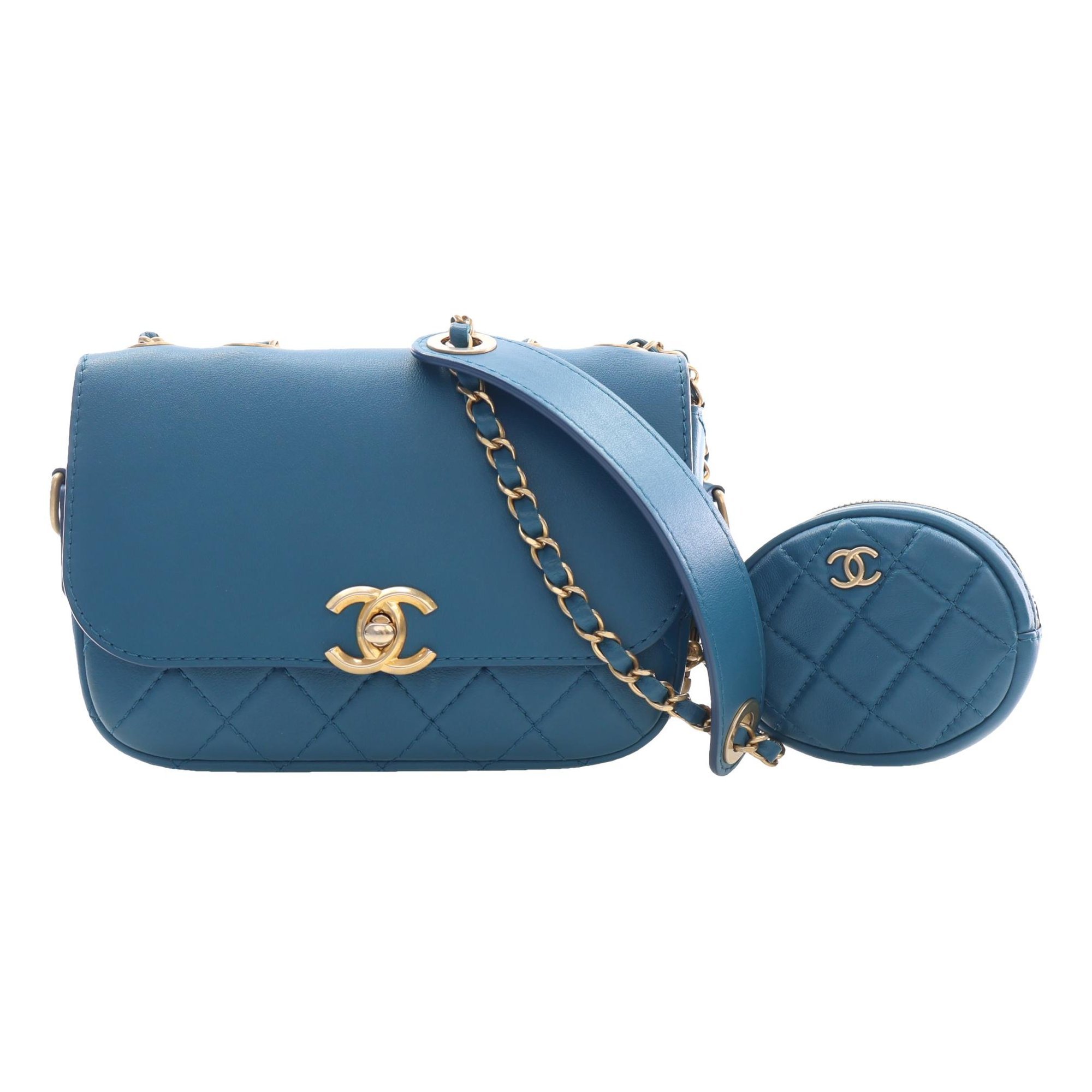 Leather crossbody bag