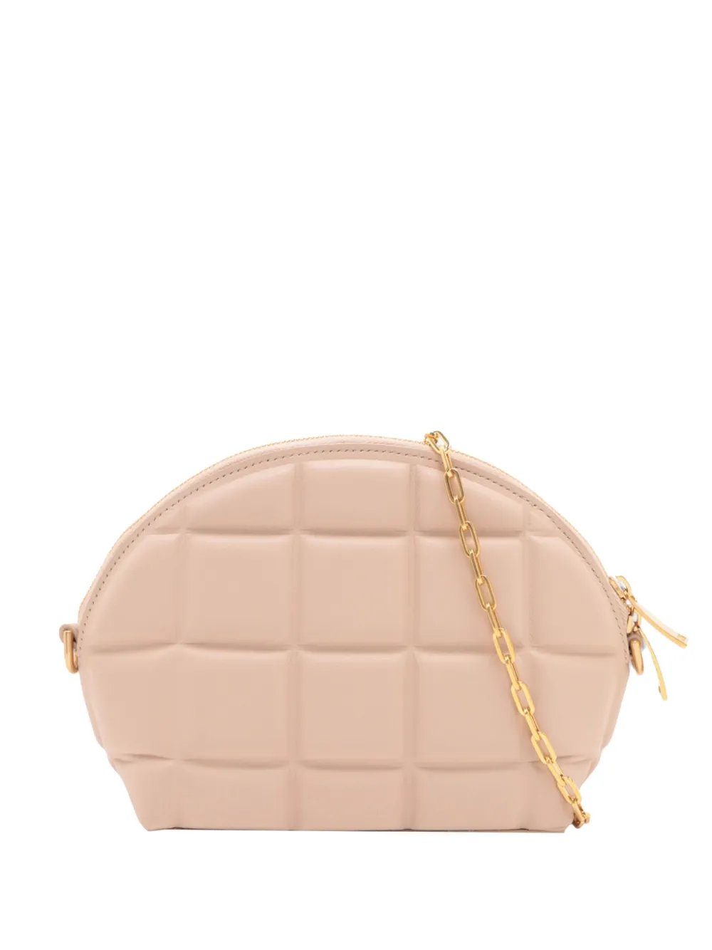 Bottega Veneta 2012-2026 Mini Padded Nappa Half Moon Chain crossbody bag