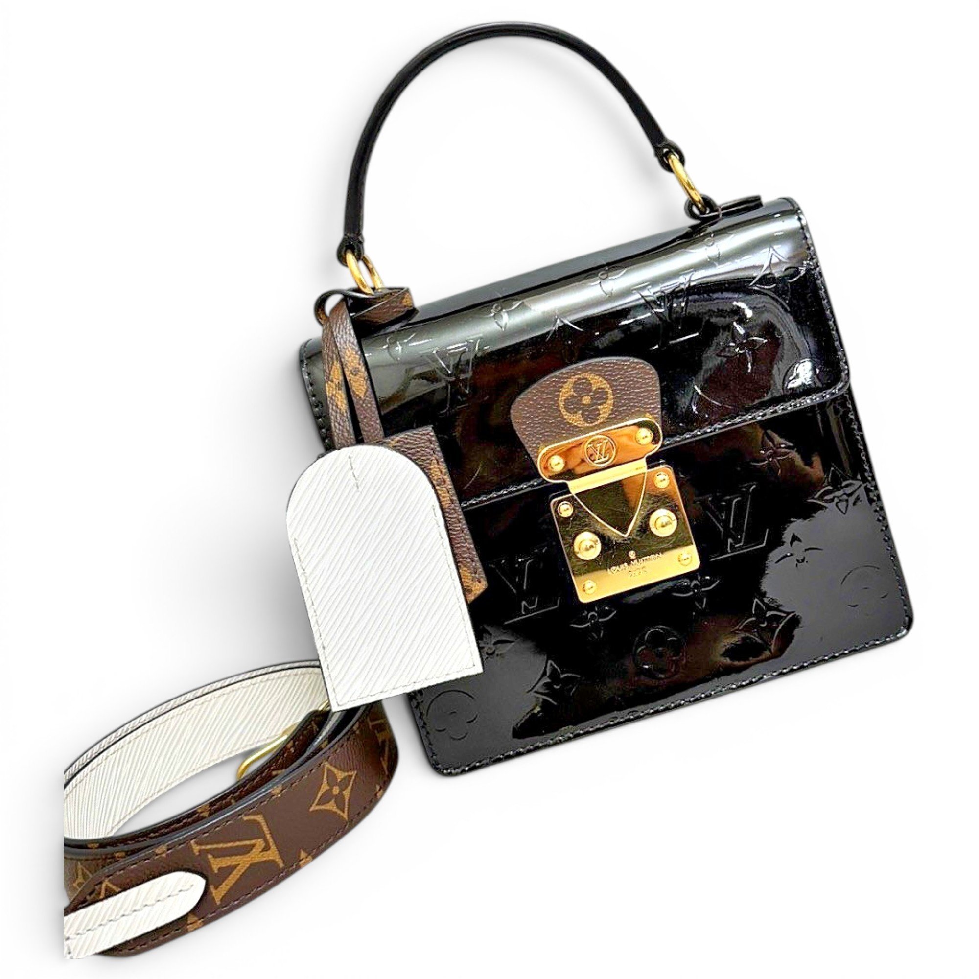 Spring street leather handbag