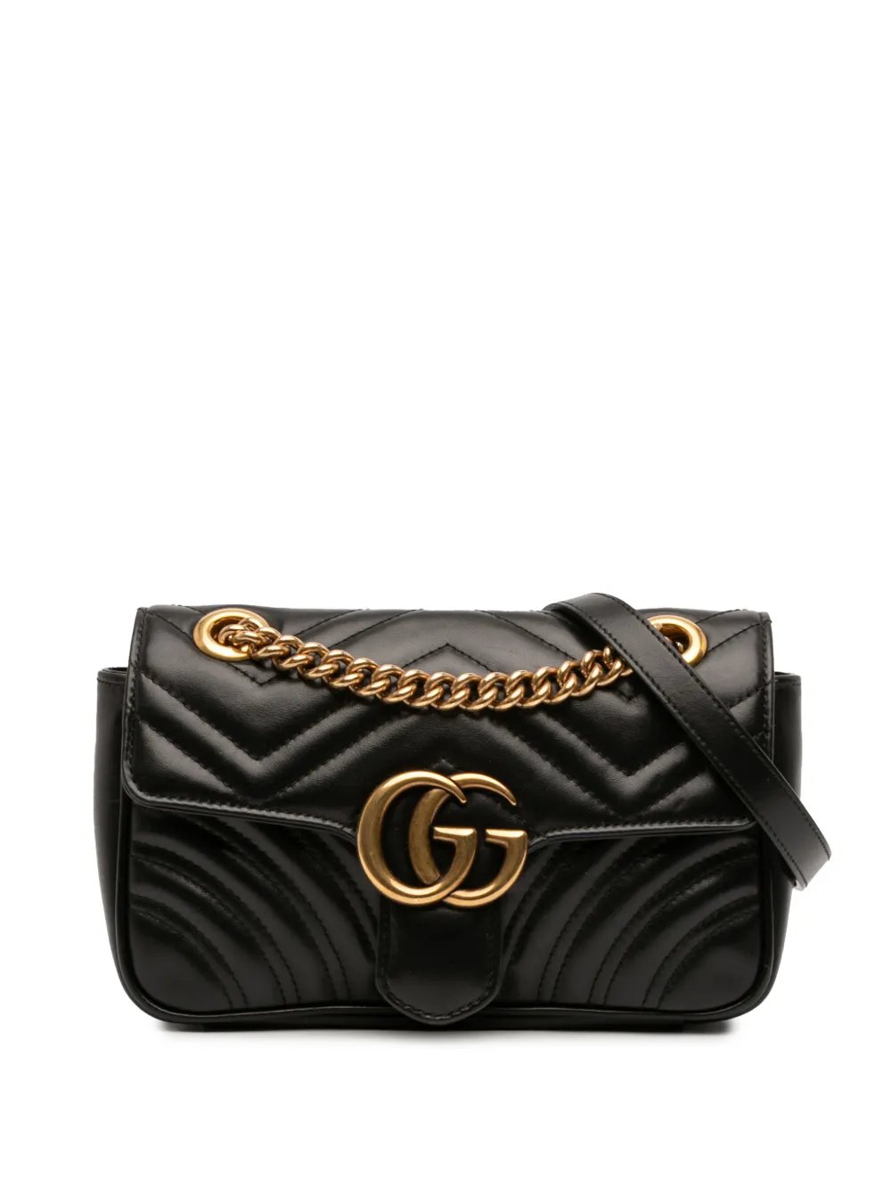 2016-2026 Small GG Marmont Matelasse Calfskin shoulder bag