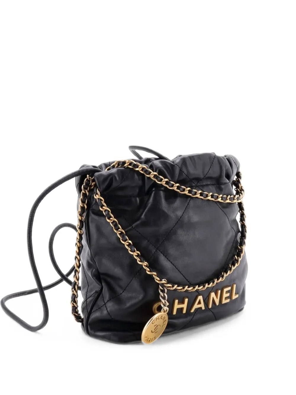 22 Chain Hobo Quilted Calfskin Mini crossbody bag