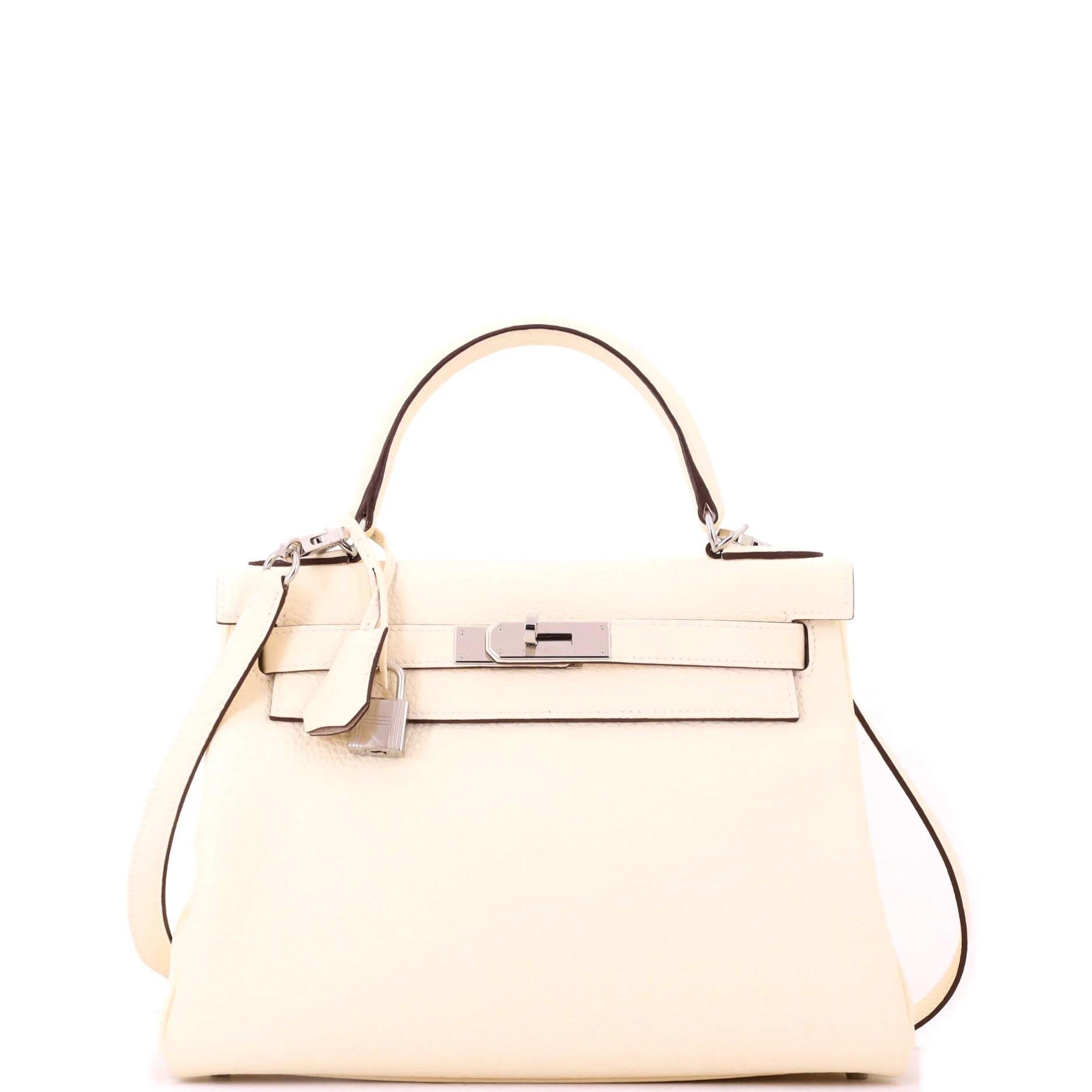 Kelly 28 leather handbag