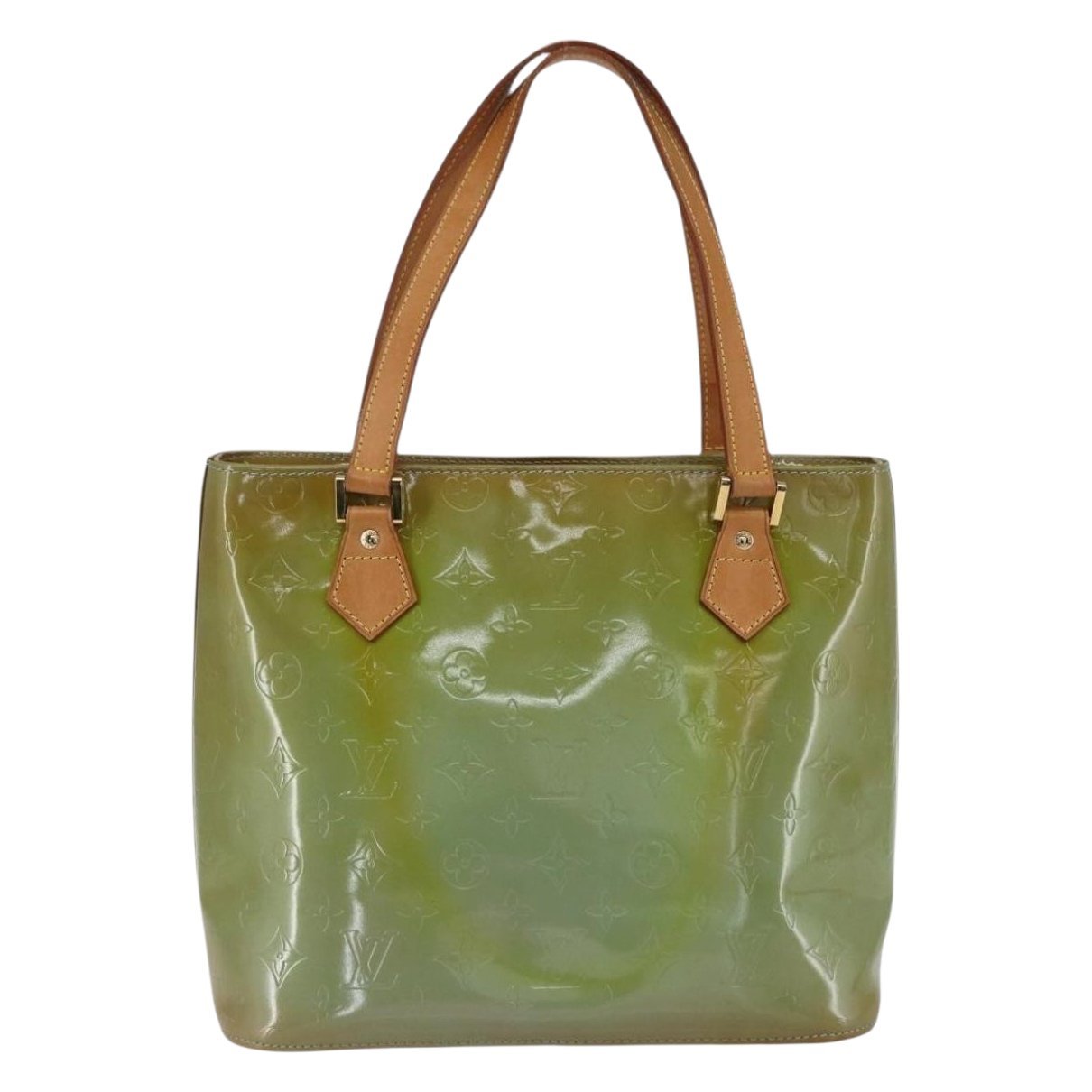 Houston patent leather handbag