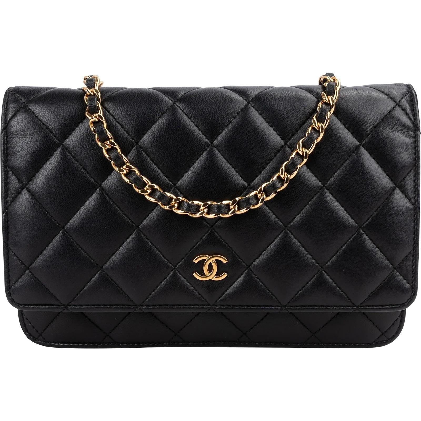 Wallet On Chain Timeless/Classique leather crossbody bag