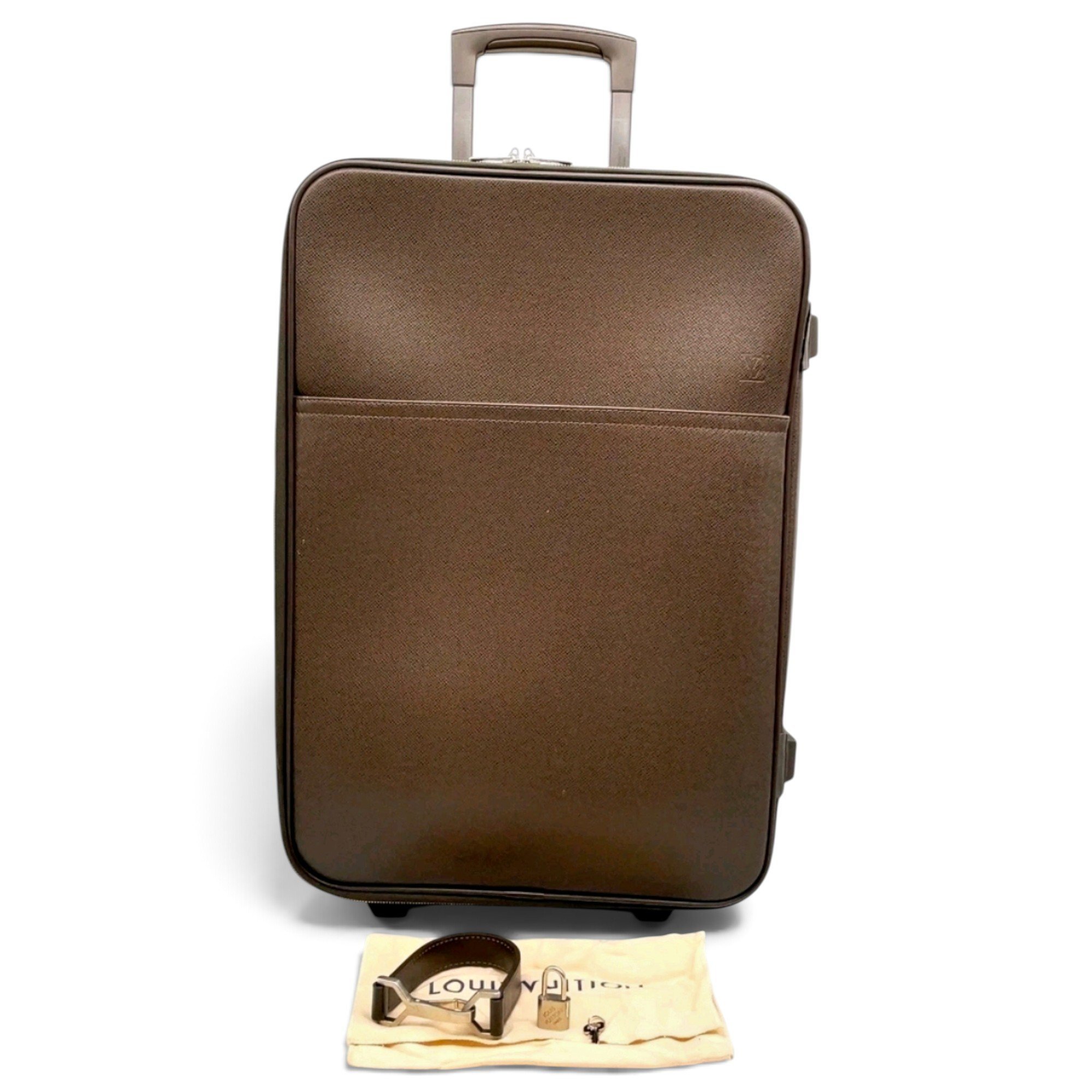 Pegase leather travel bag