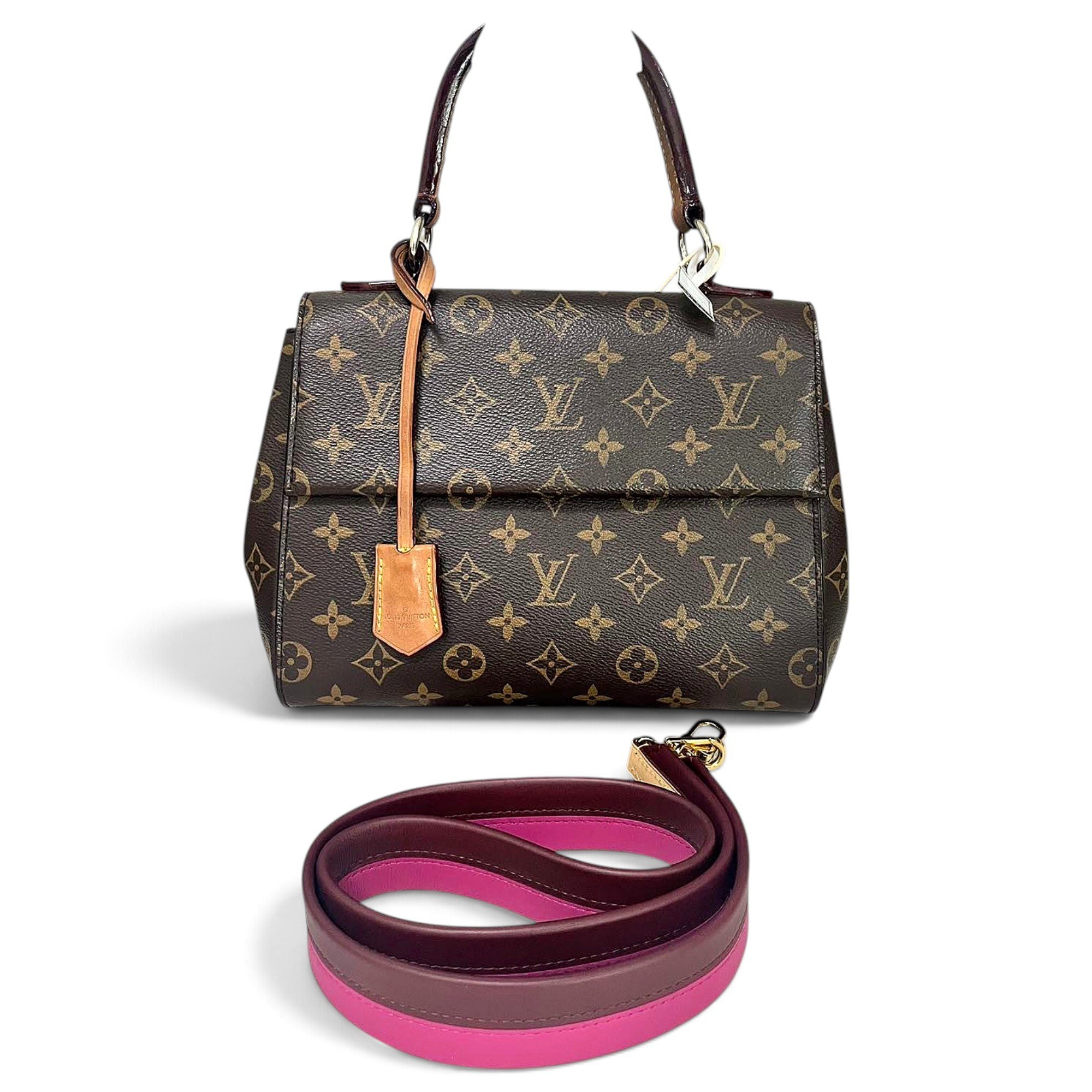 Cluny leather handbag
