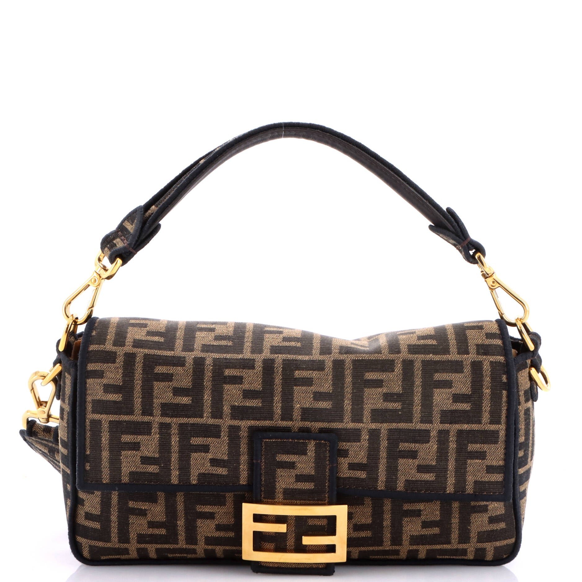 Baguette NM Bag Zucca Canvas Medium