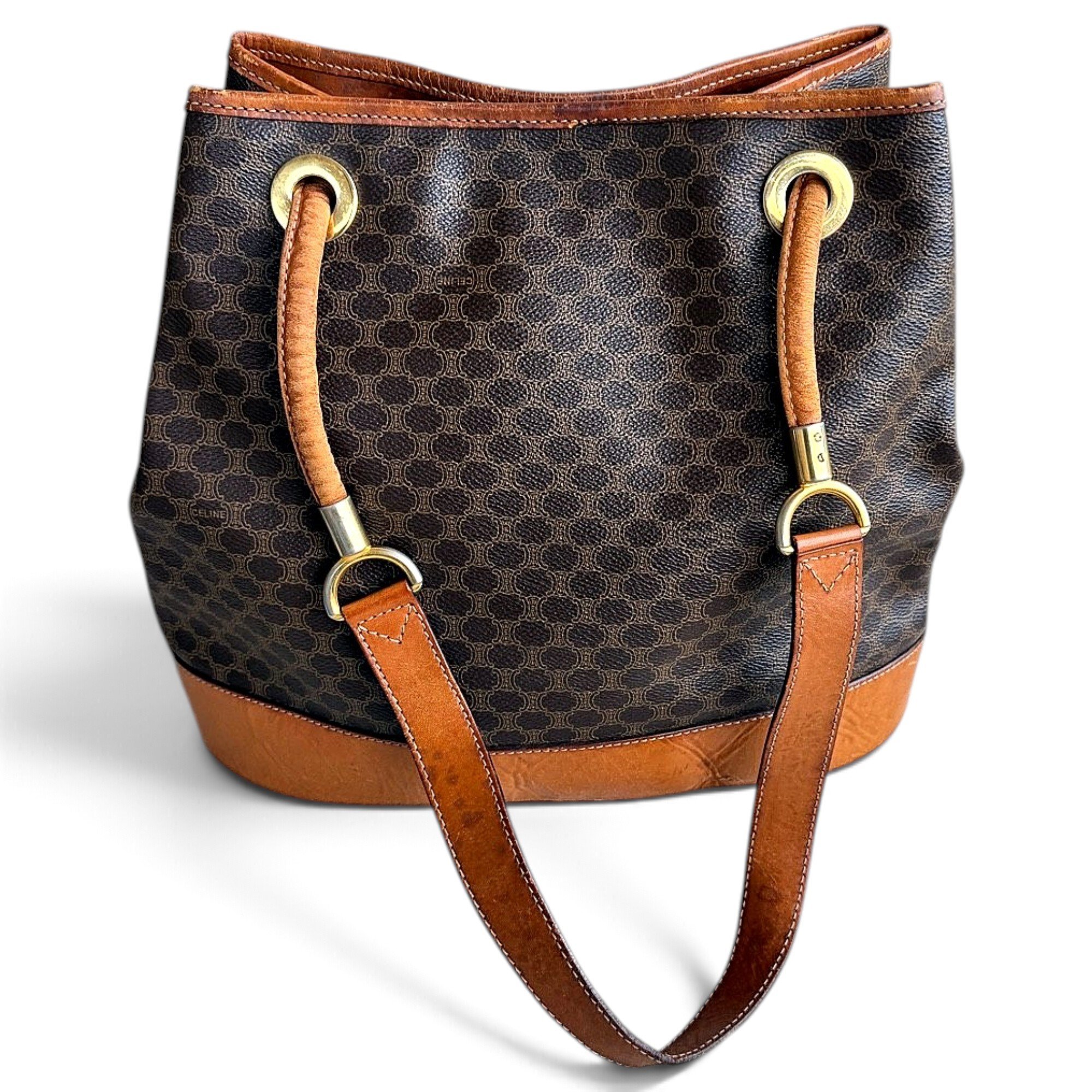 SAC SEAU leather handbag