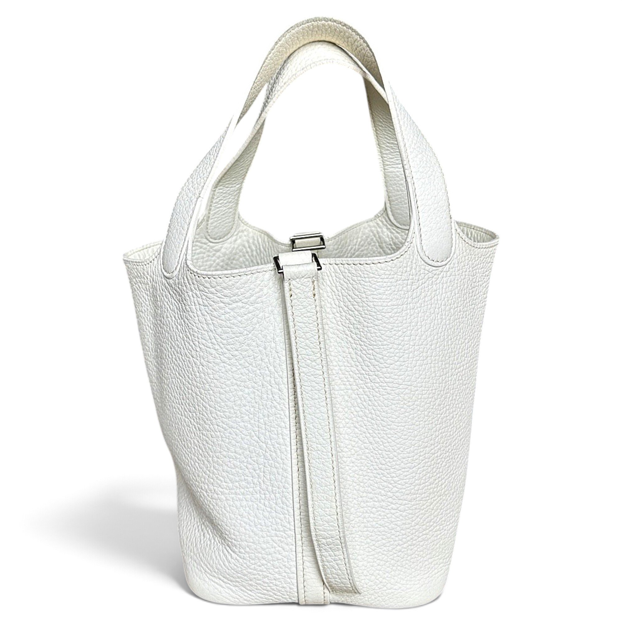 Picotin leather handbag