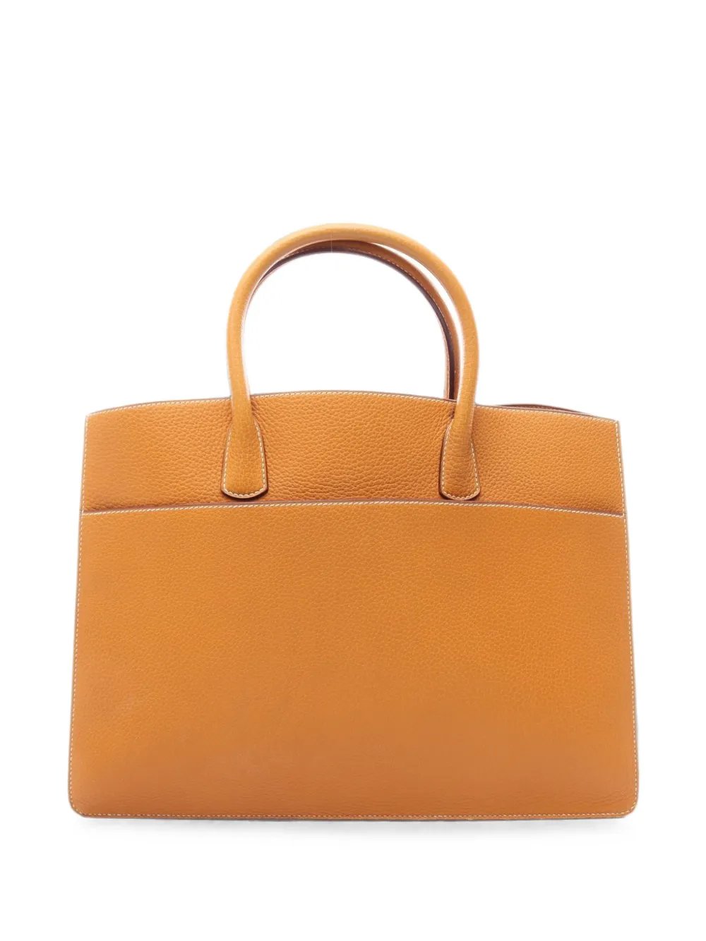 2000s White Bass GM leather tote bag