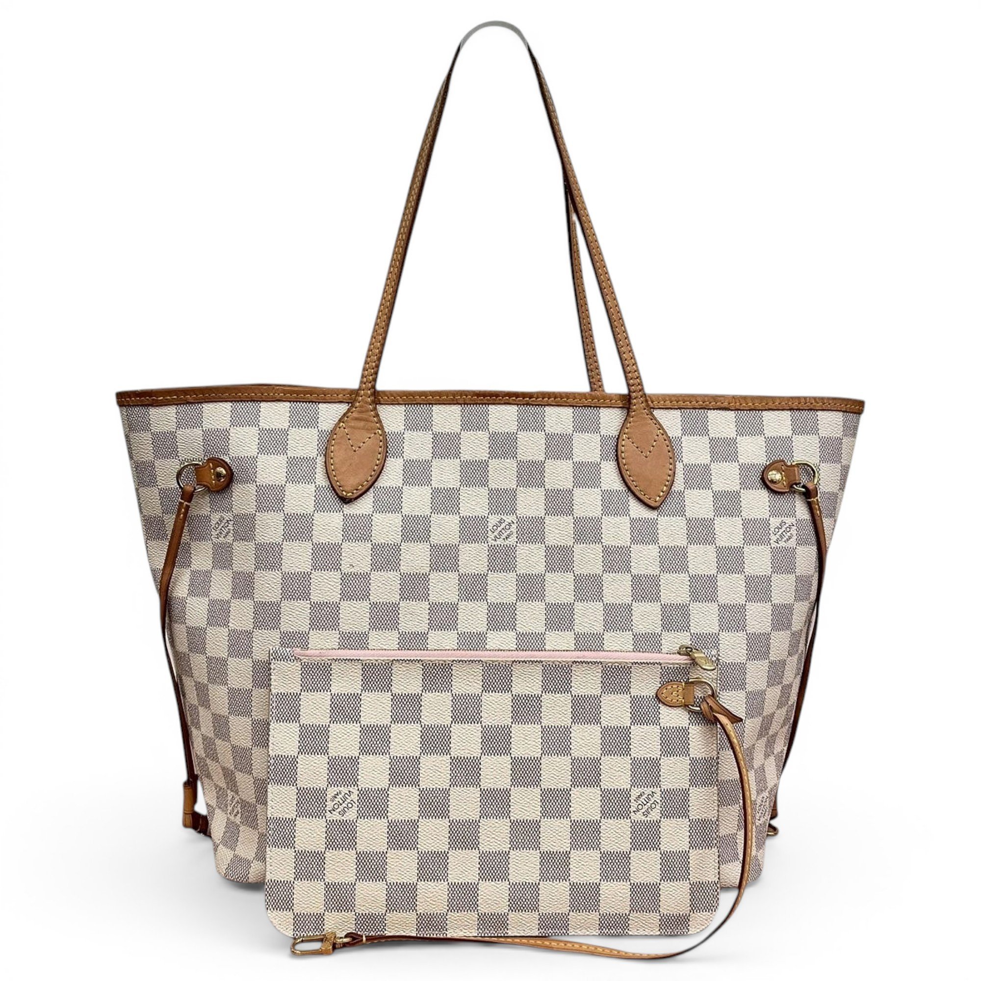 Neverfull leather handbag