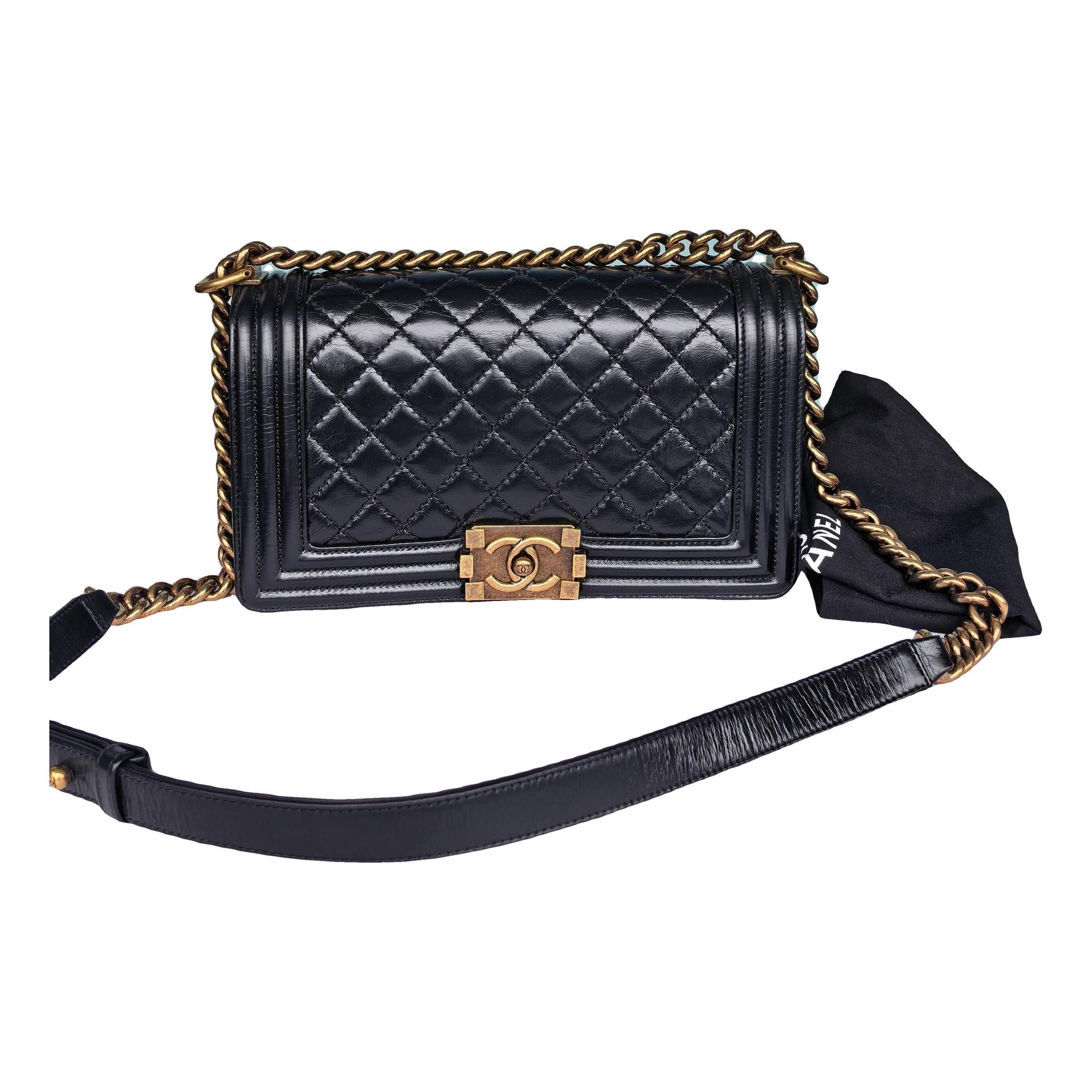 Boy leather handbag