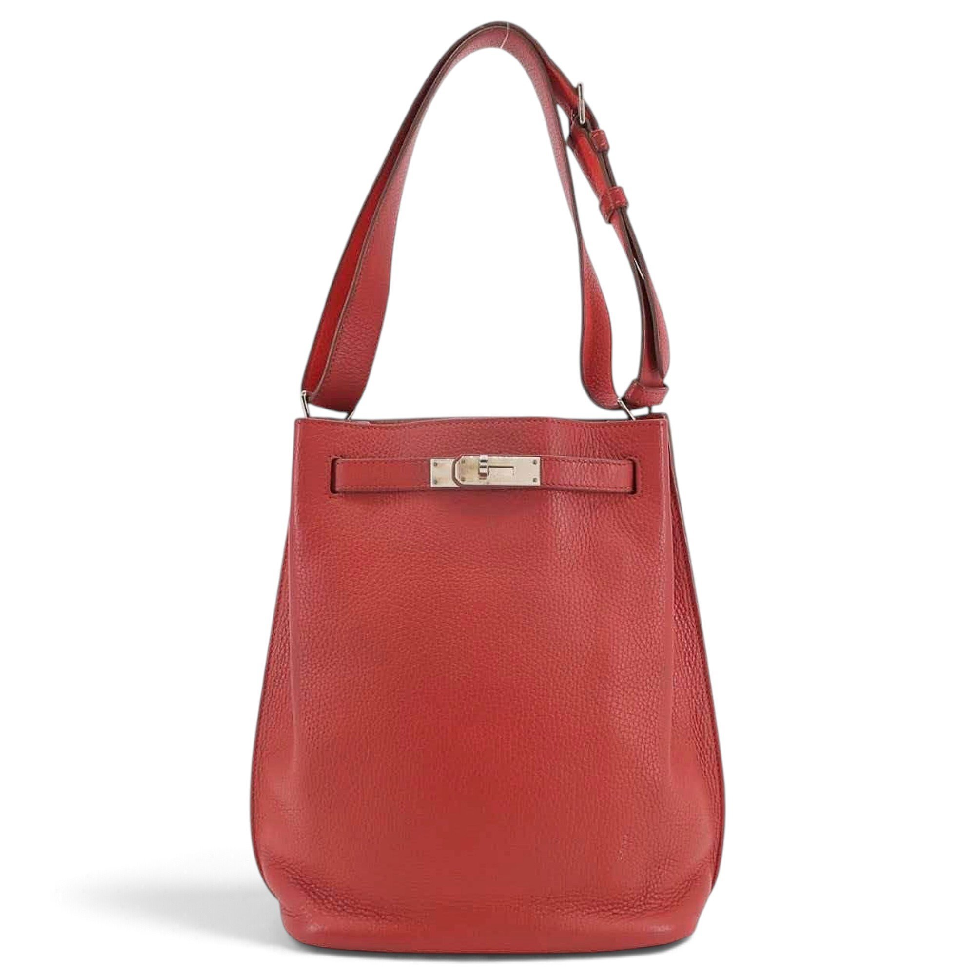 So Kelly leather handbag