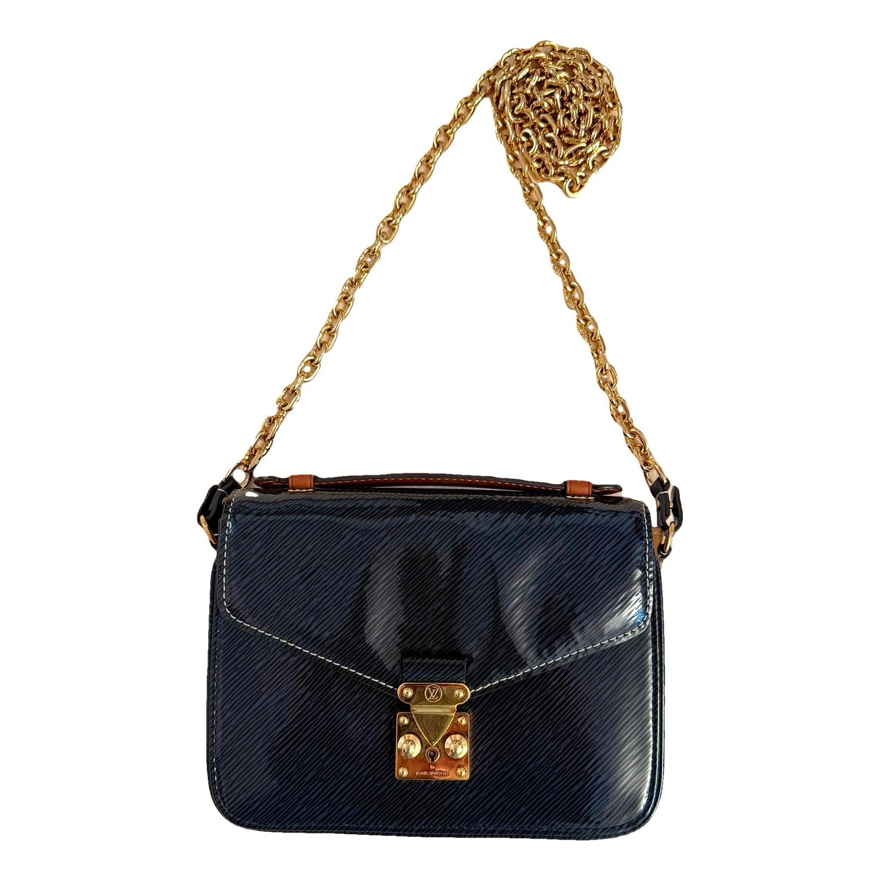Metis East West patent leather handbag