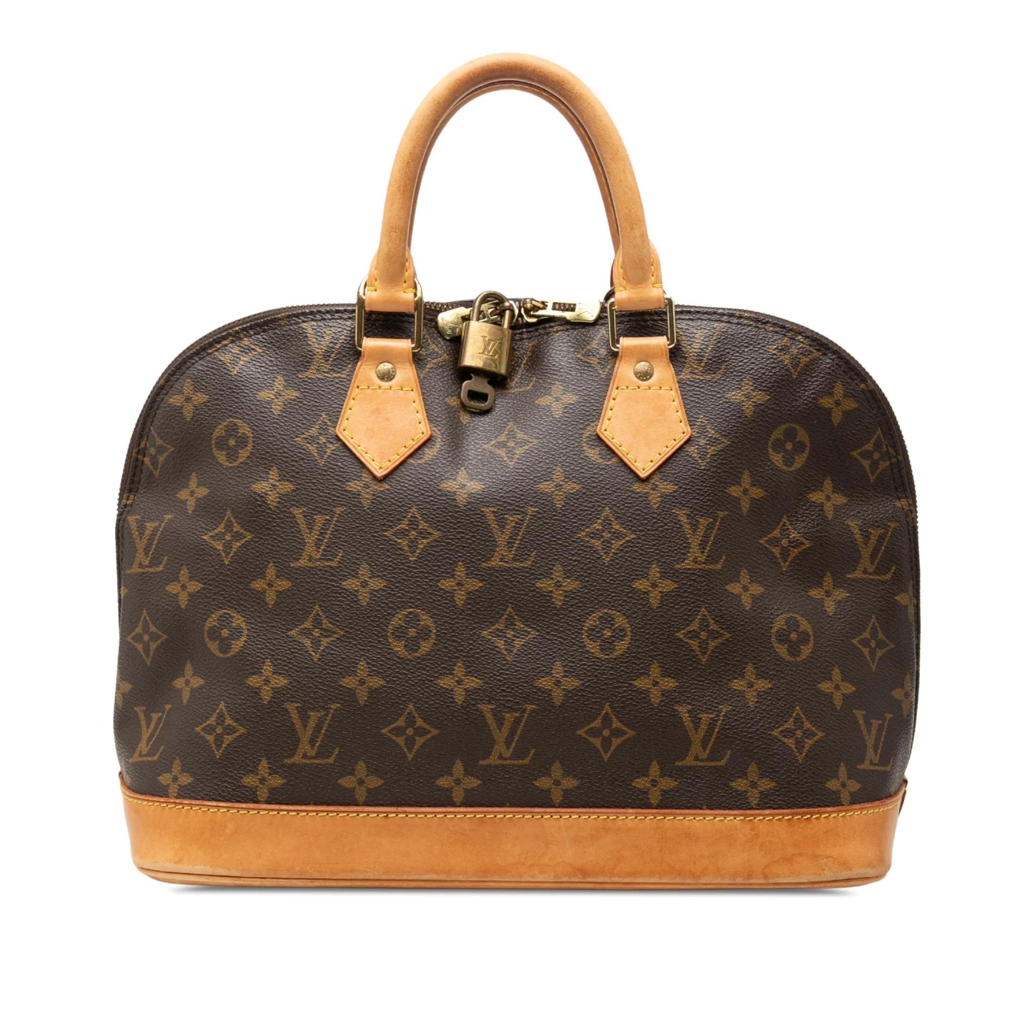 Alma leather handbag