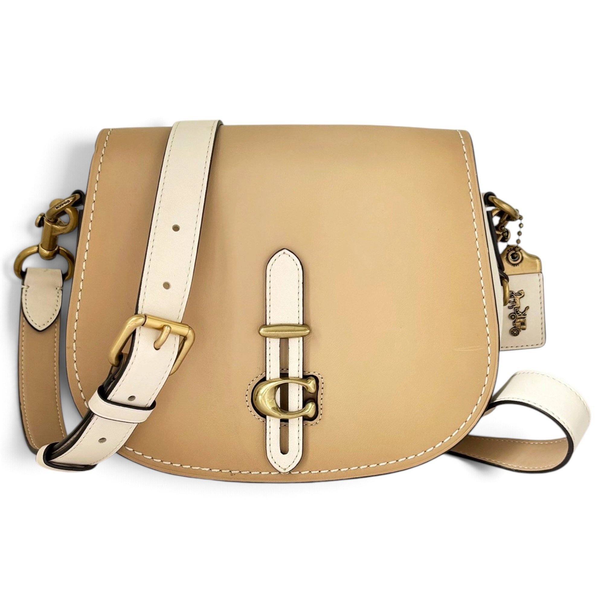 Leather crossbody bag