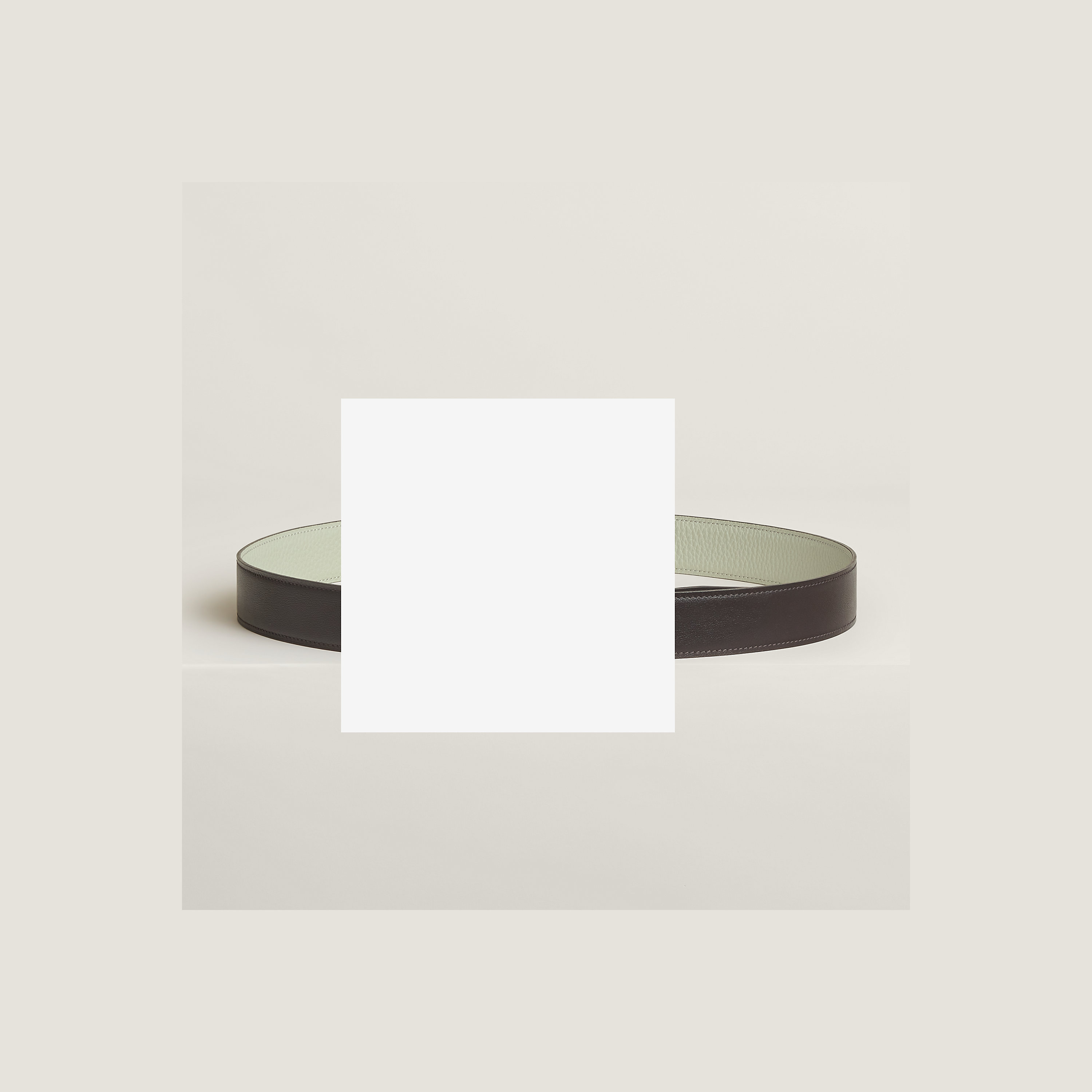 5382 Faubourg belt buckle & Reversible leather strap 32 mm