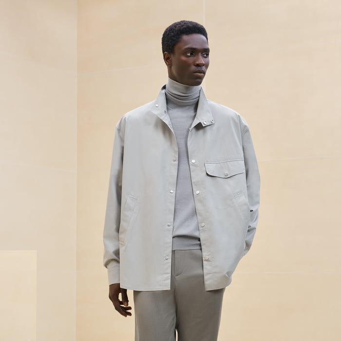 Silex "Poches Superposees" Boxy Fit Shirt
