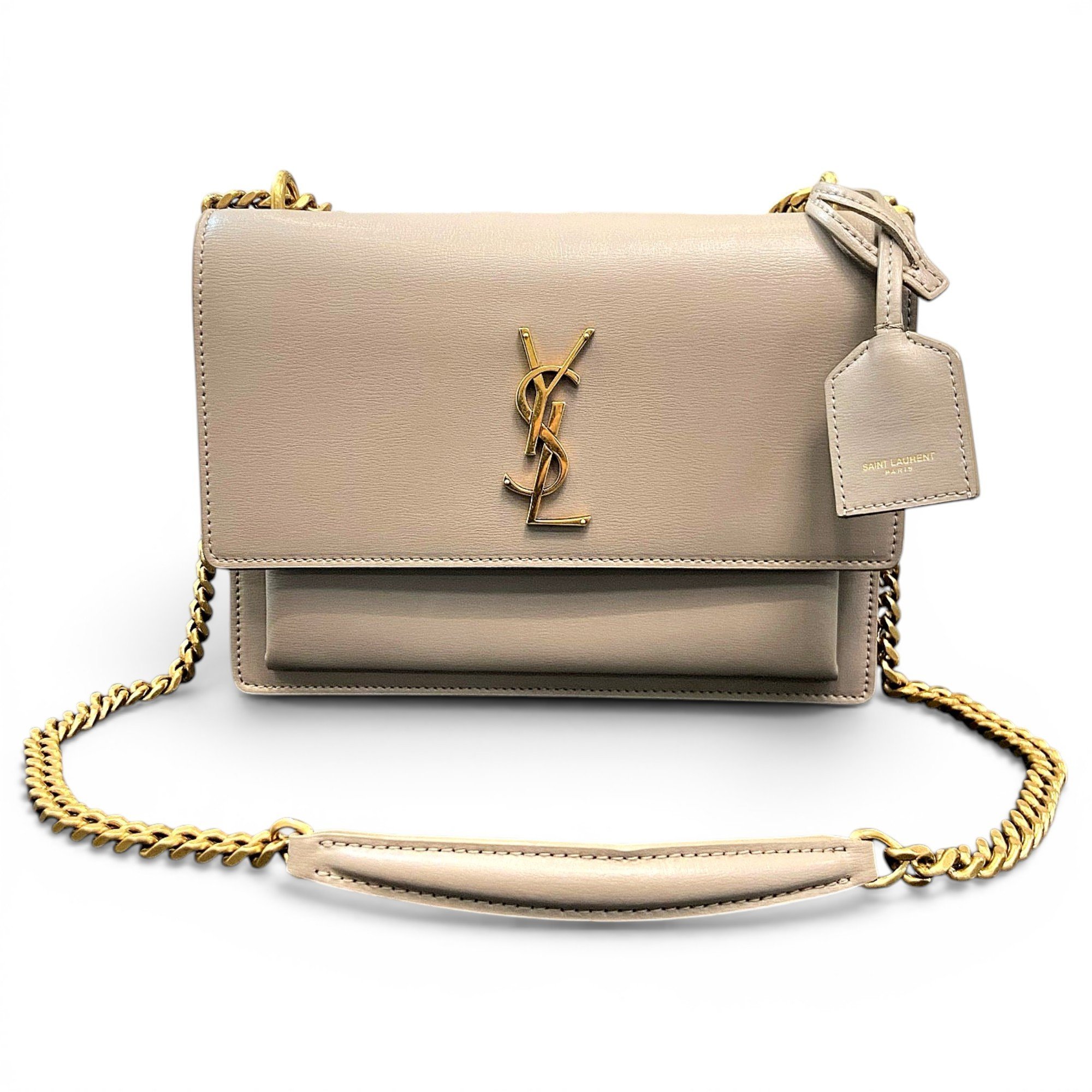 Sunset leather handbag