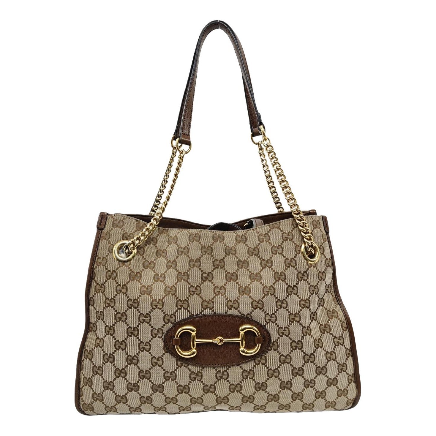 Handle Horsebit 1955 cloth handbag