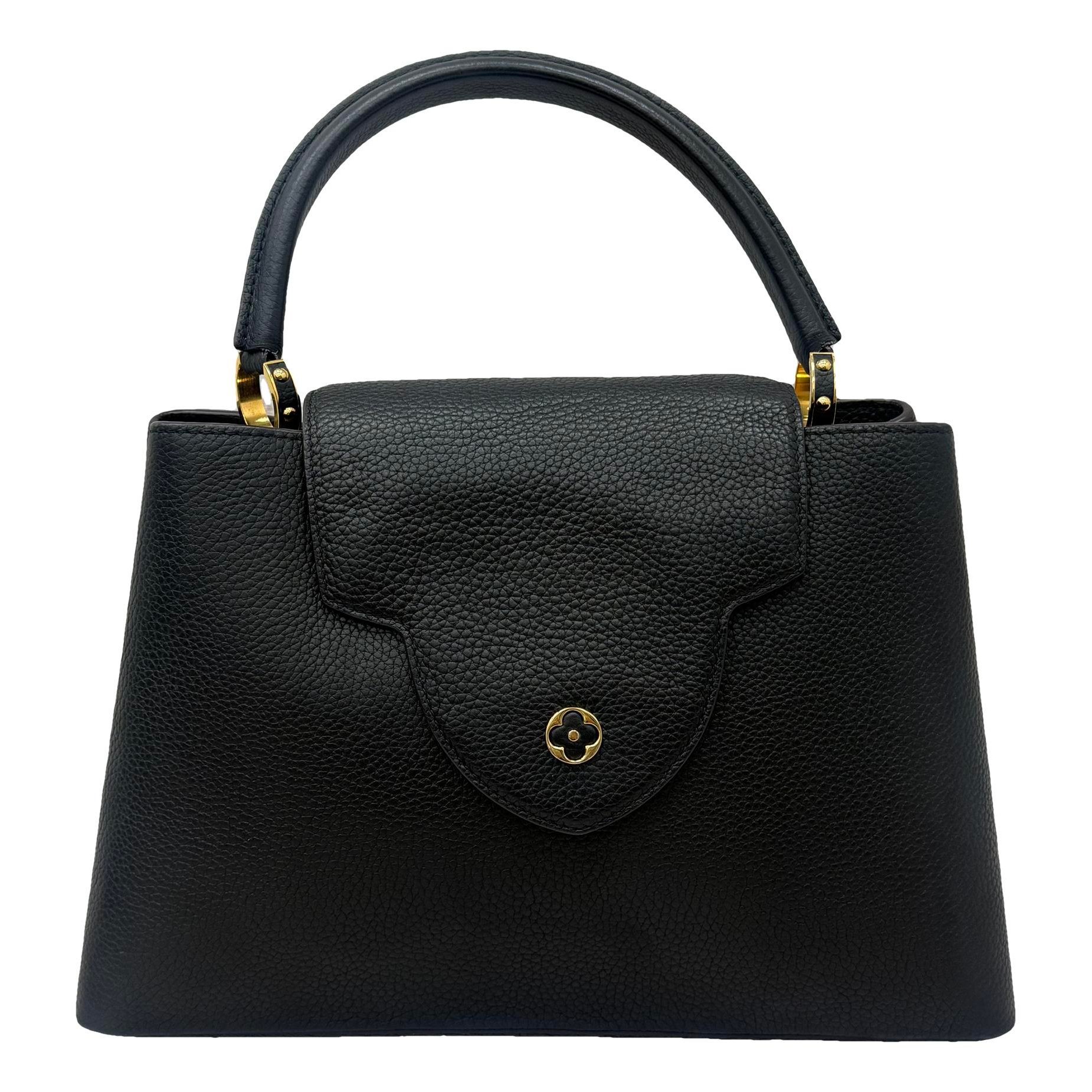 Capucines leather handbag