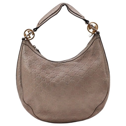 Hobo leather handbag