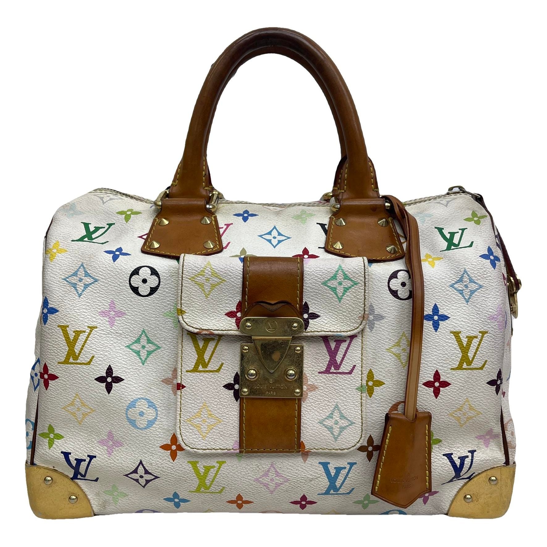Speedy leather handbag