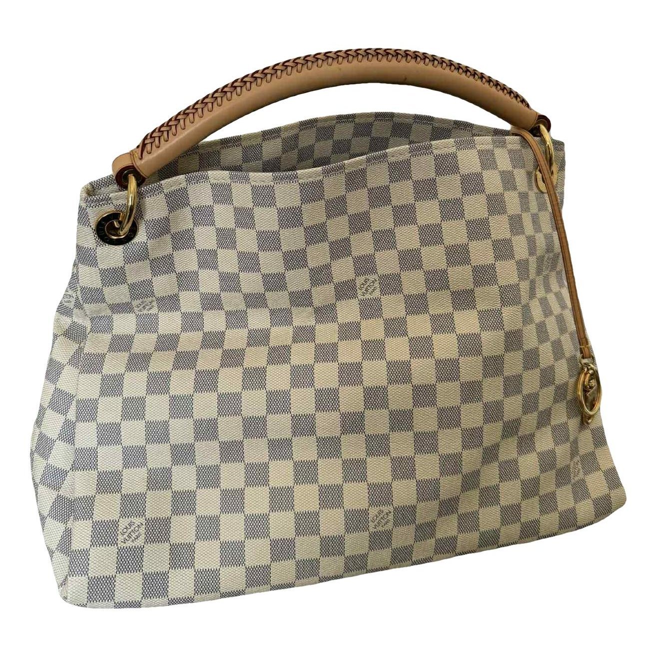 Artsy leather handbag