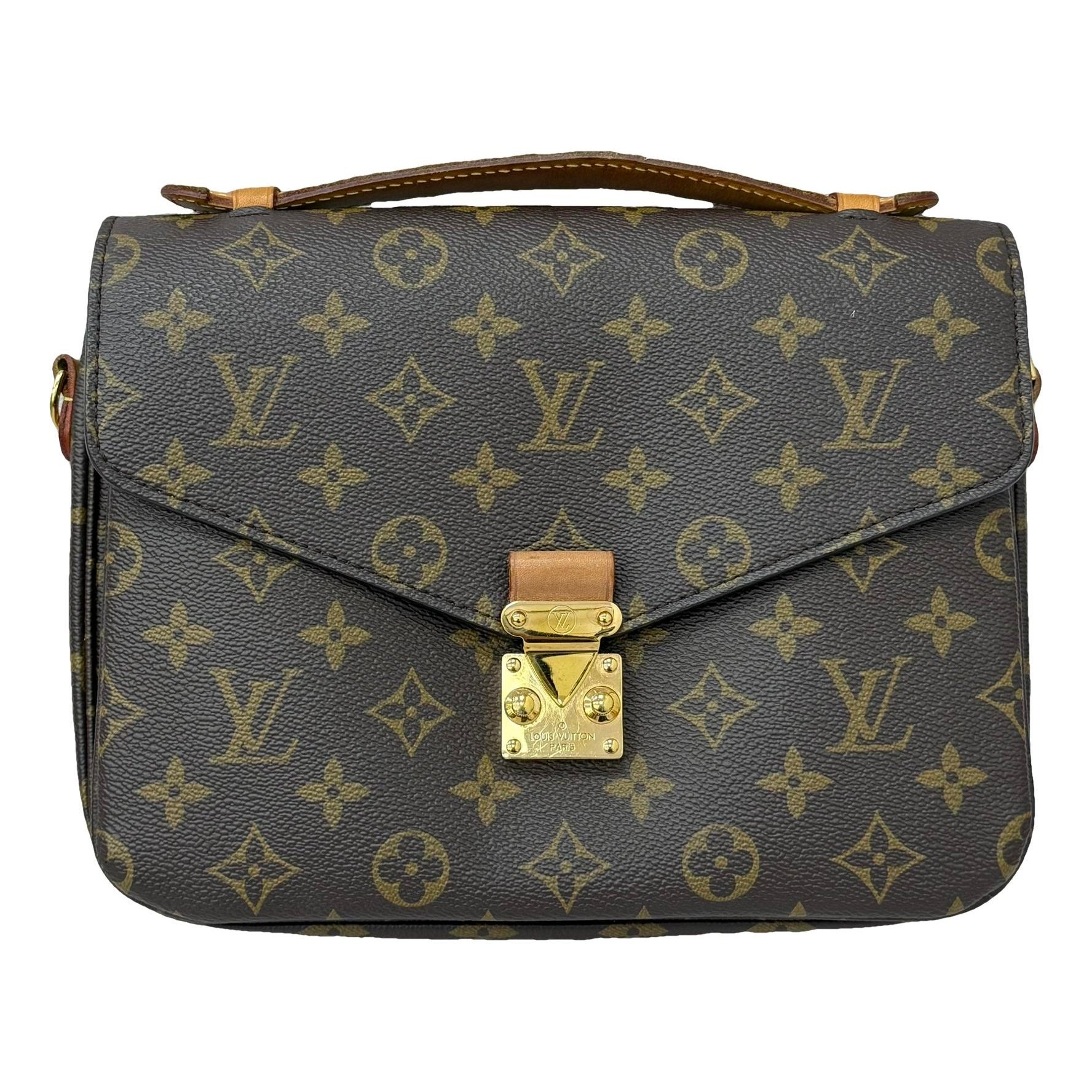 Metis leather handbag