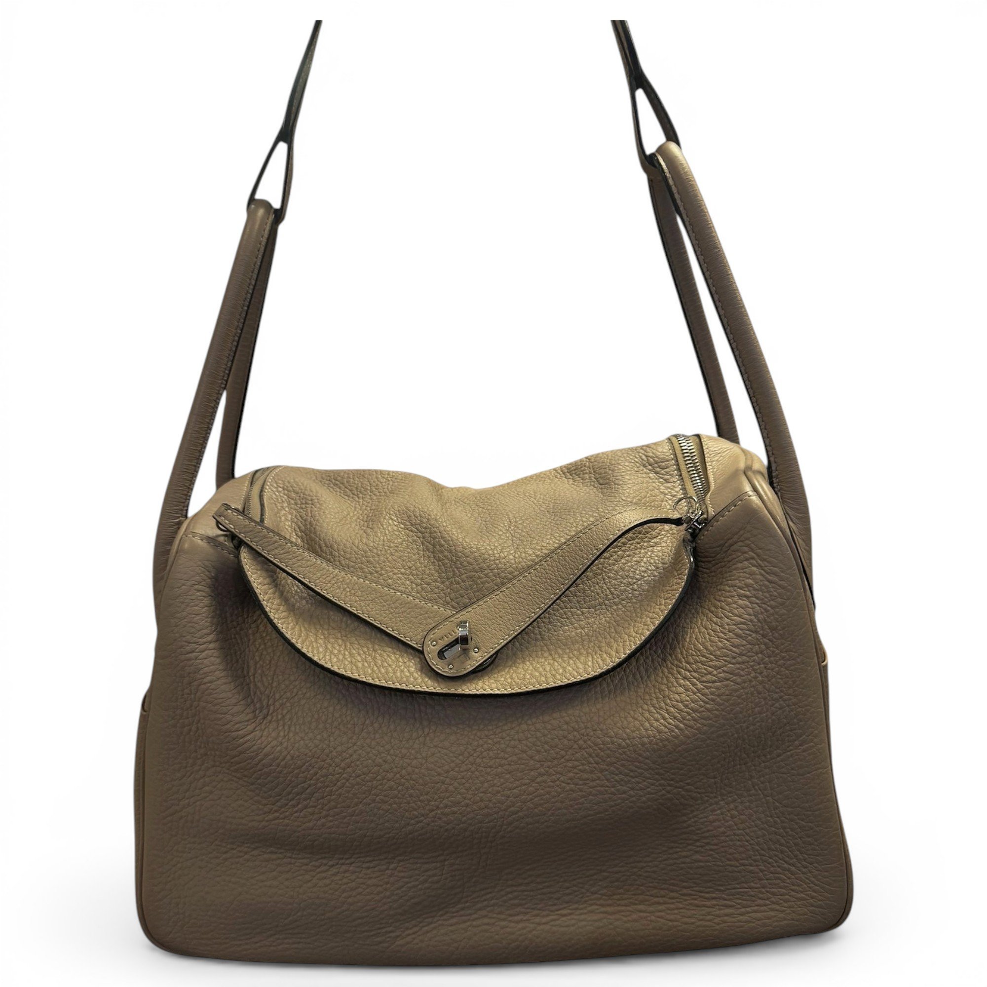 Lindy leather handbag