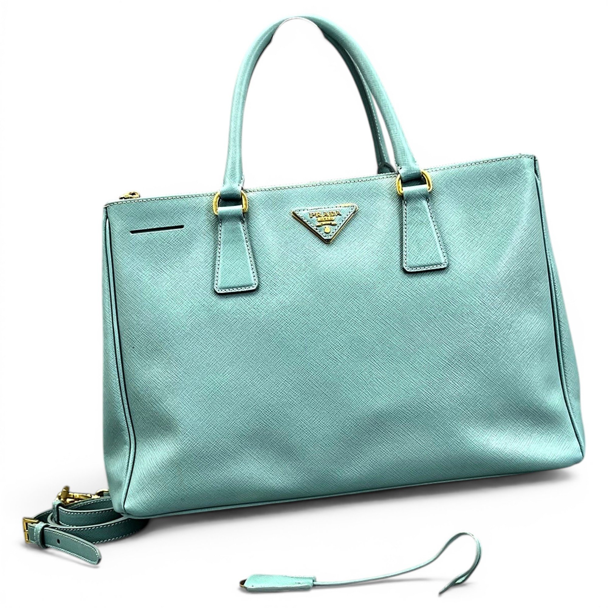 Galleria leather handbag