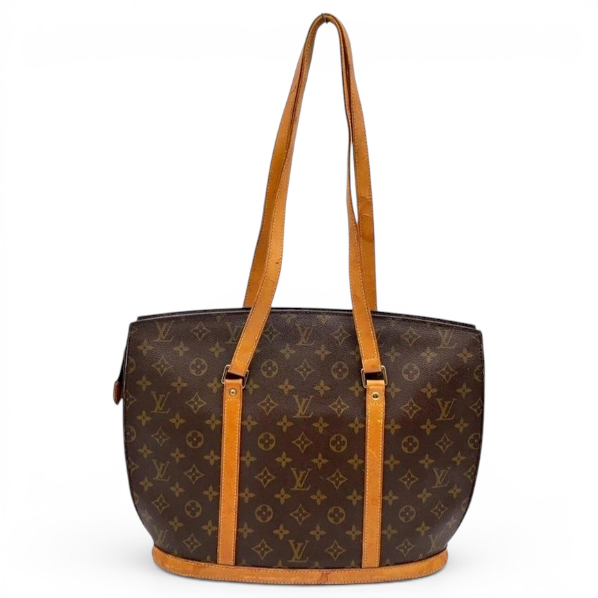 Leather tote