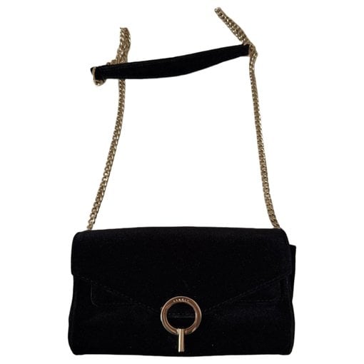 Sandro Velvet crossbody bag