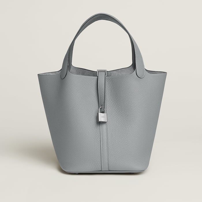 Gris Pantin Picotin Lock 22 Bag