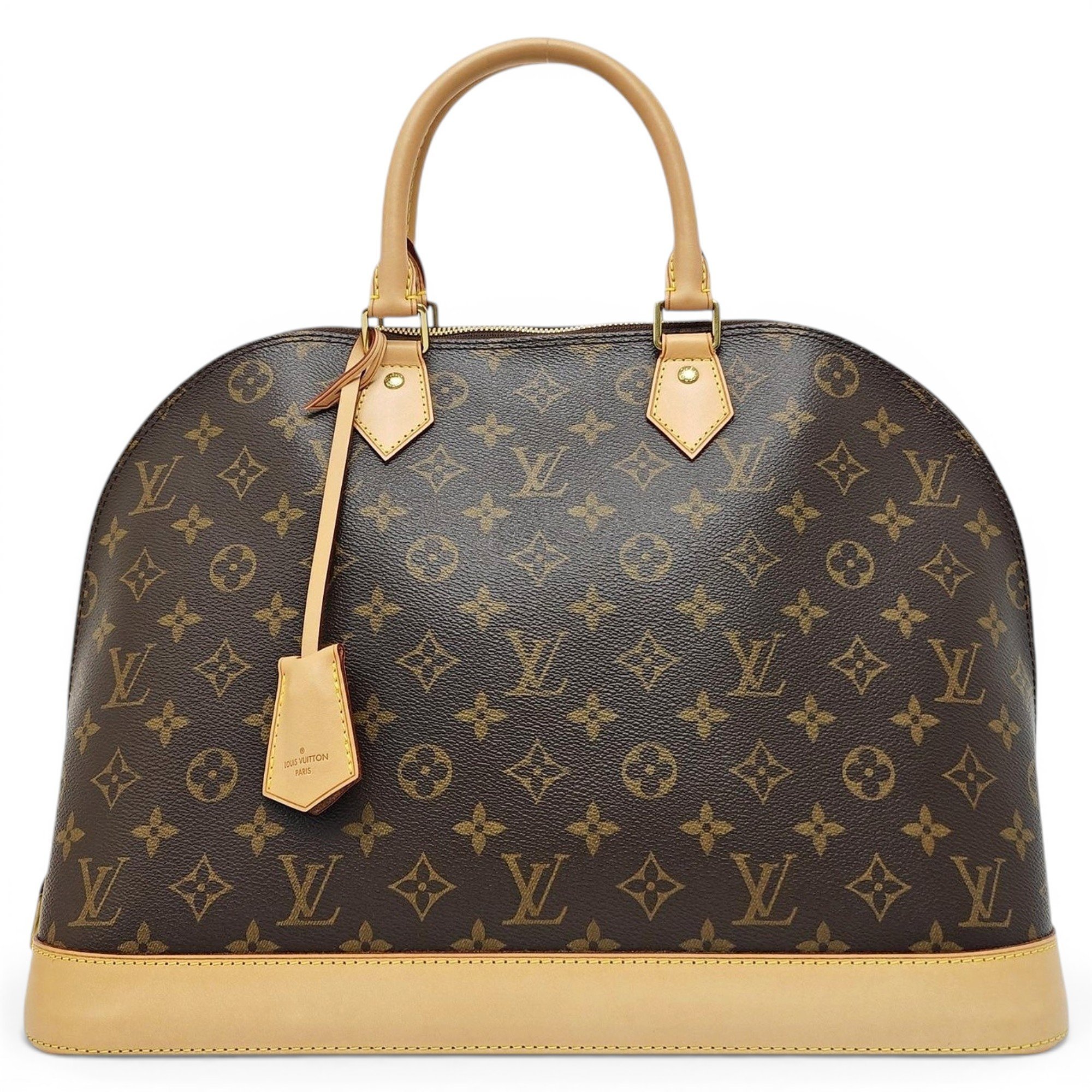 Alma leather handbag