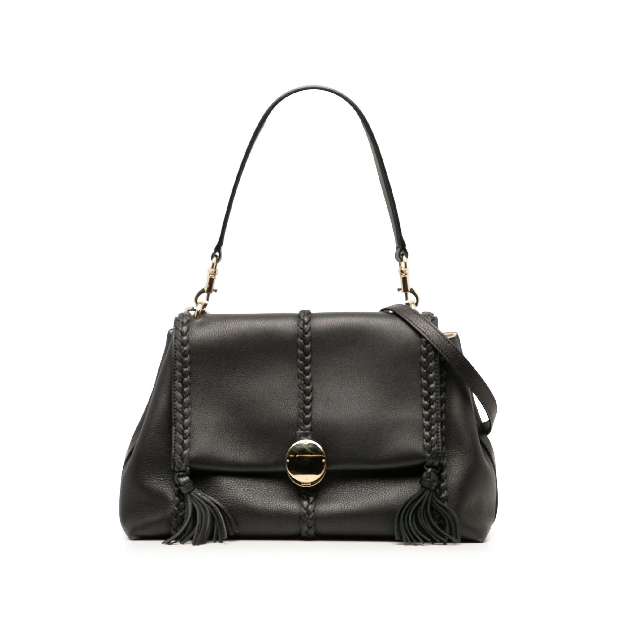 Penelope pony-style calfskin handbag