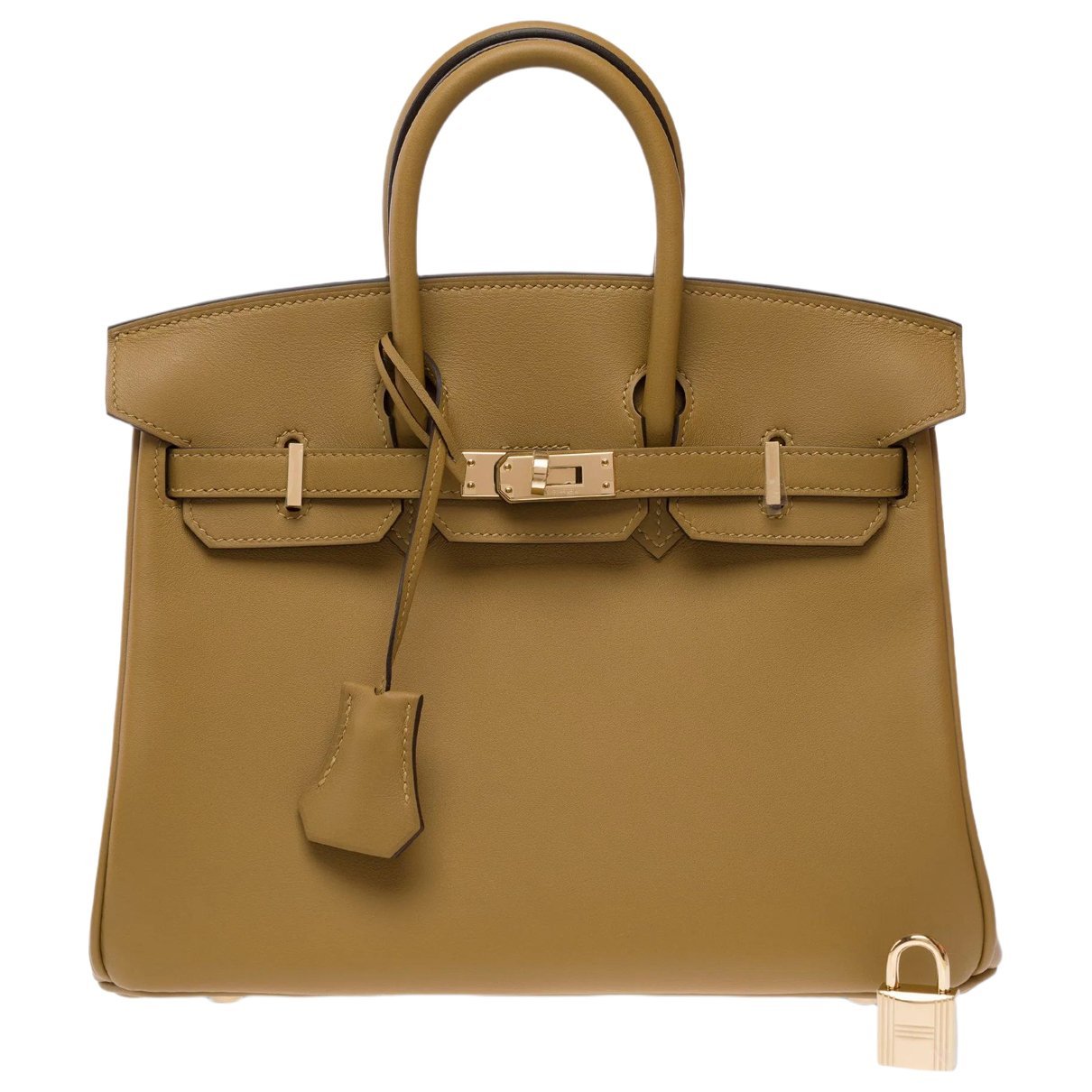 Hermes Birkin 25 Handbag Beige Swift Leather 2026