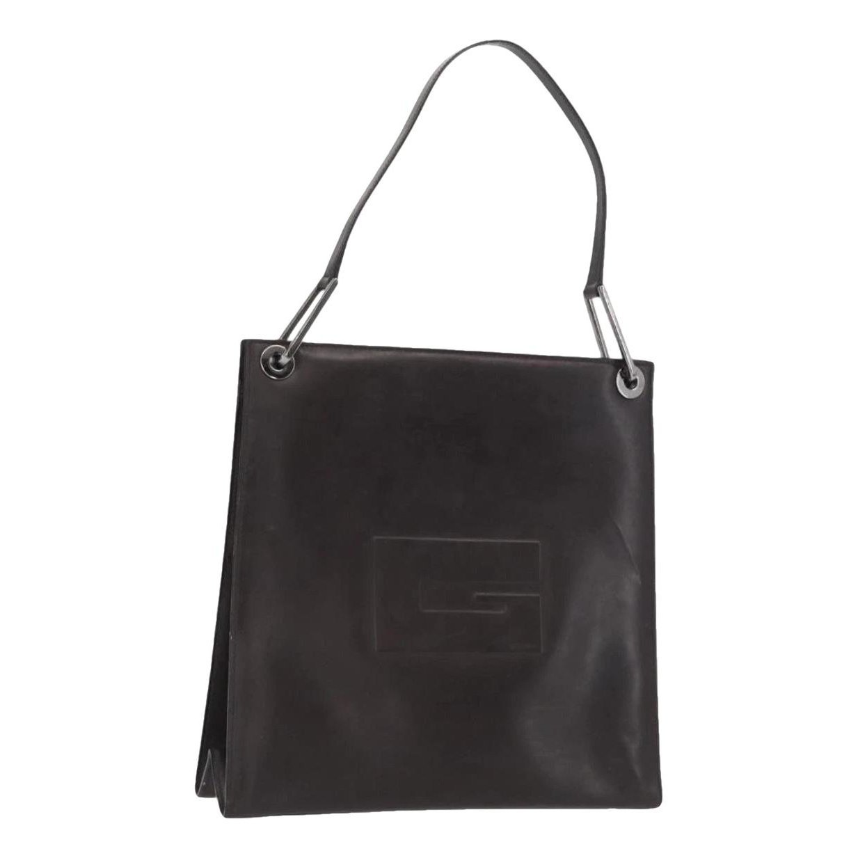 Patent leather handbag
