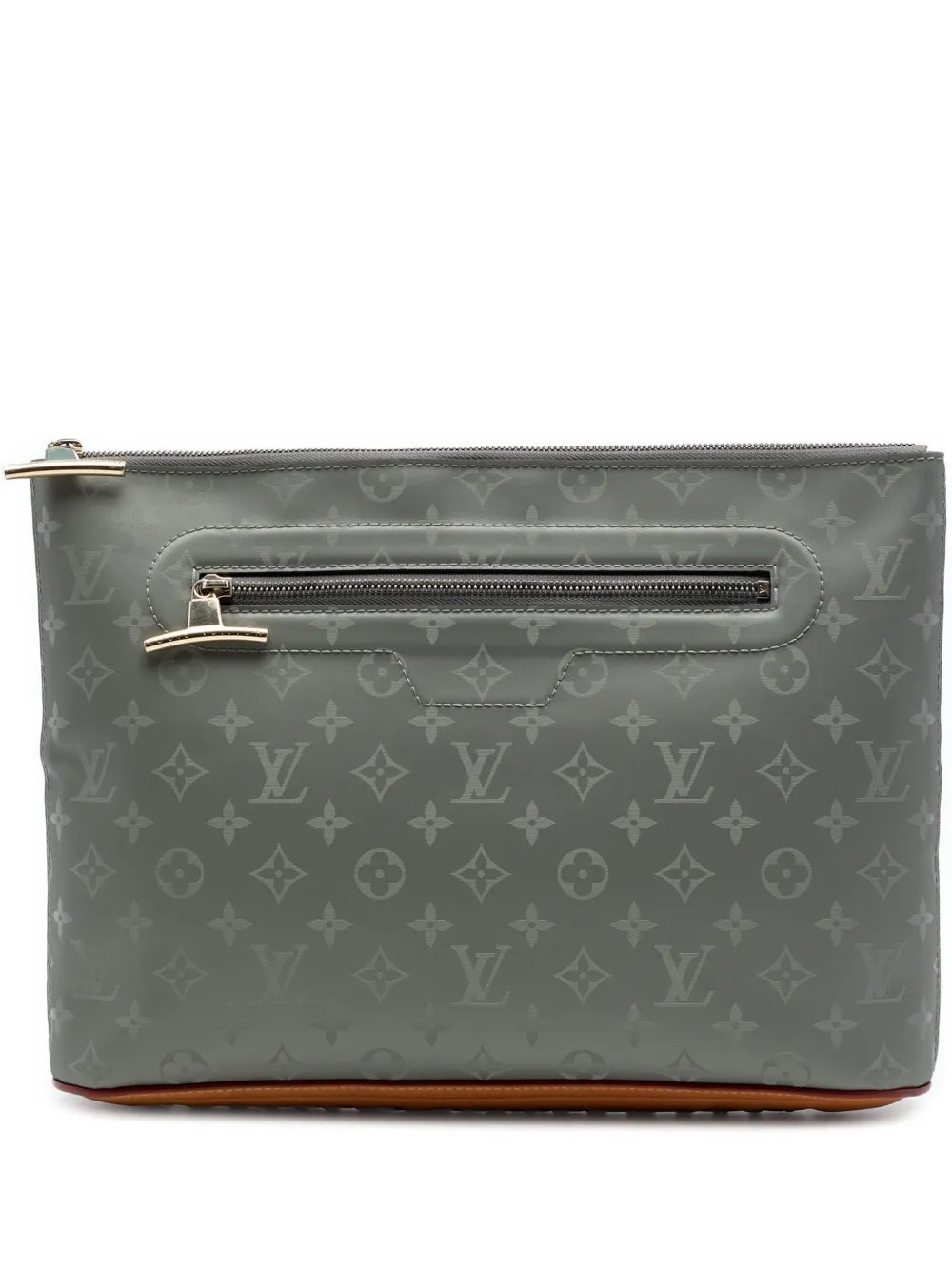 2018 Monogram Titanium Pochette Cosmos clutch bag