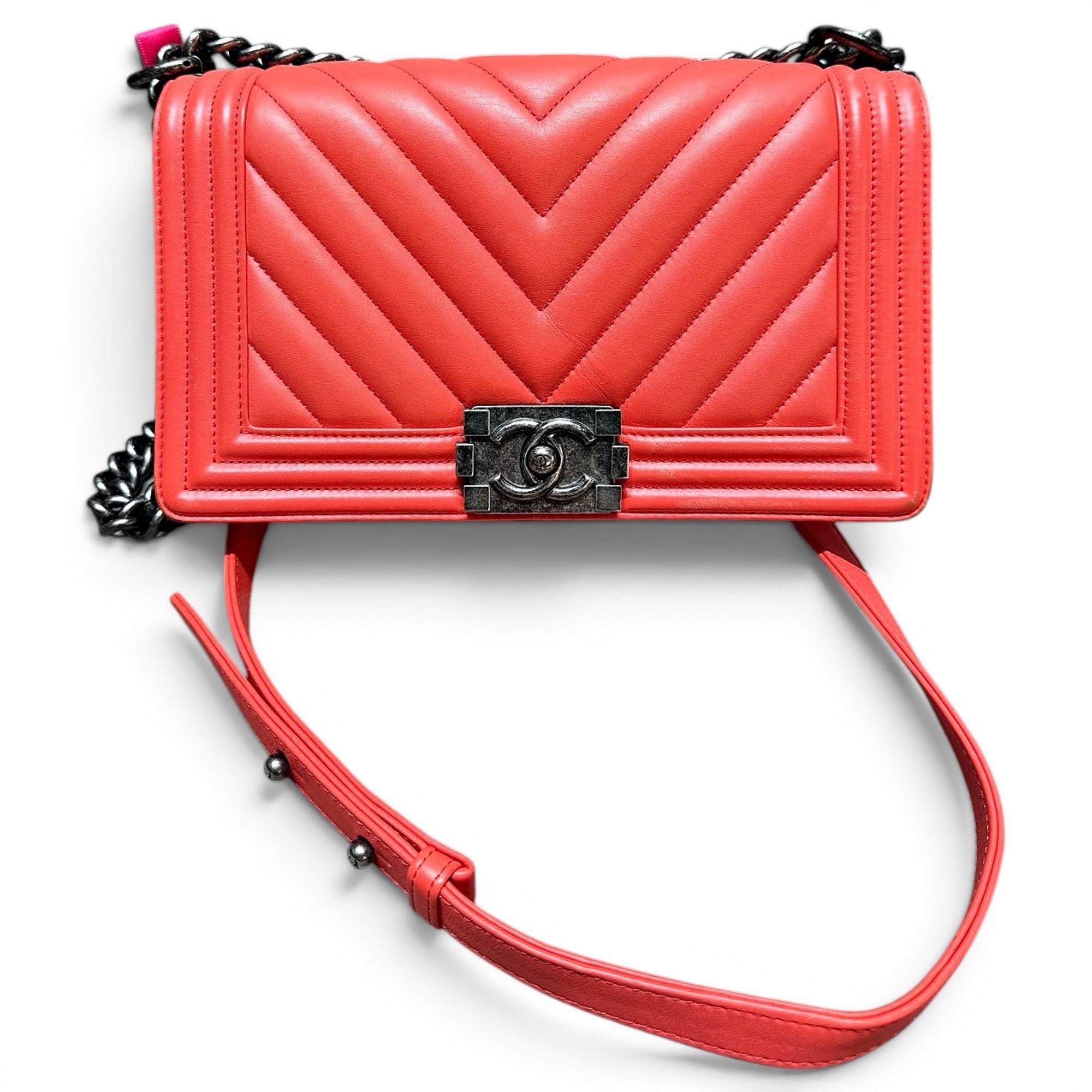 Boy leather handbag